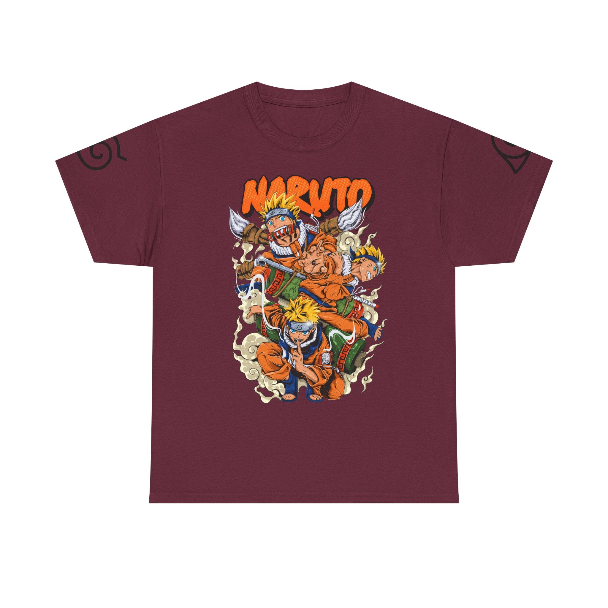 Graphic Anime Μπλούζα Naruto – Premium Character Collage Tee