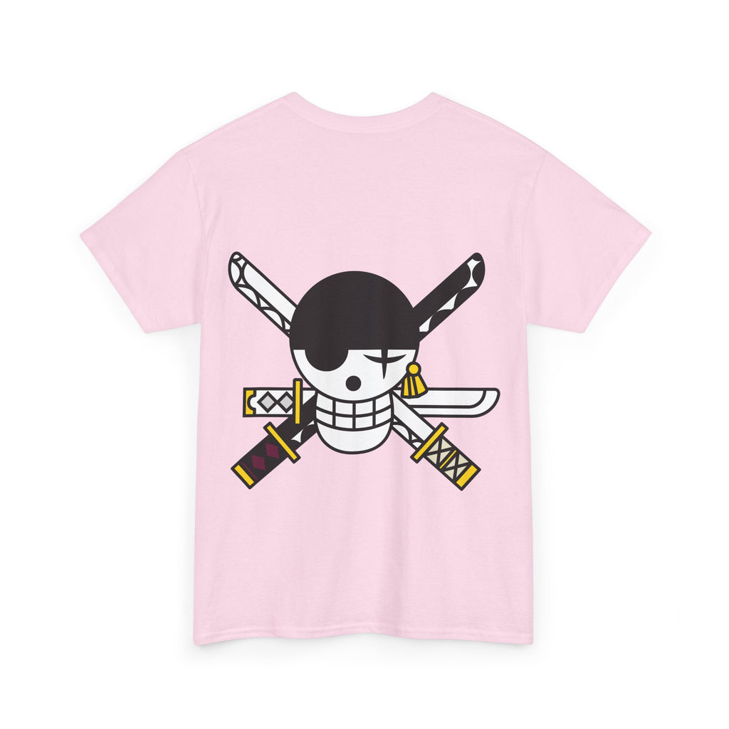 Anime T-Shirt "Zoro Jolly Roger" Backprint PlusVibe (Έως 5XL)