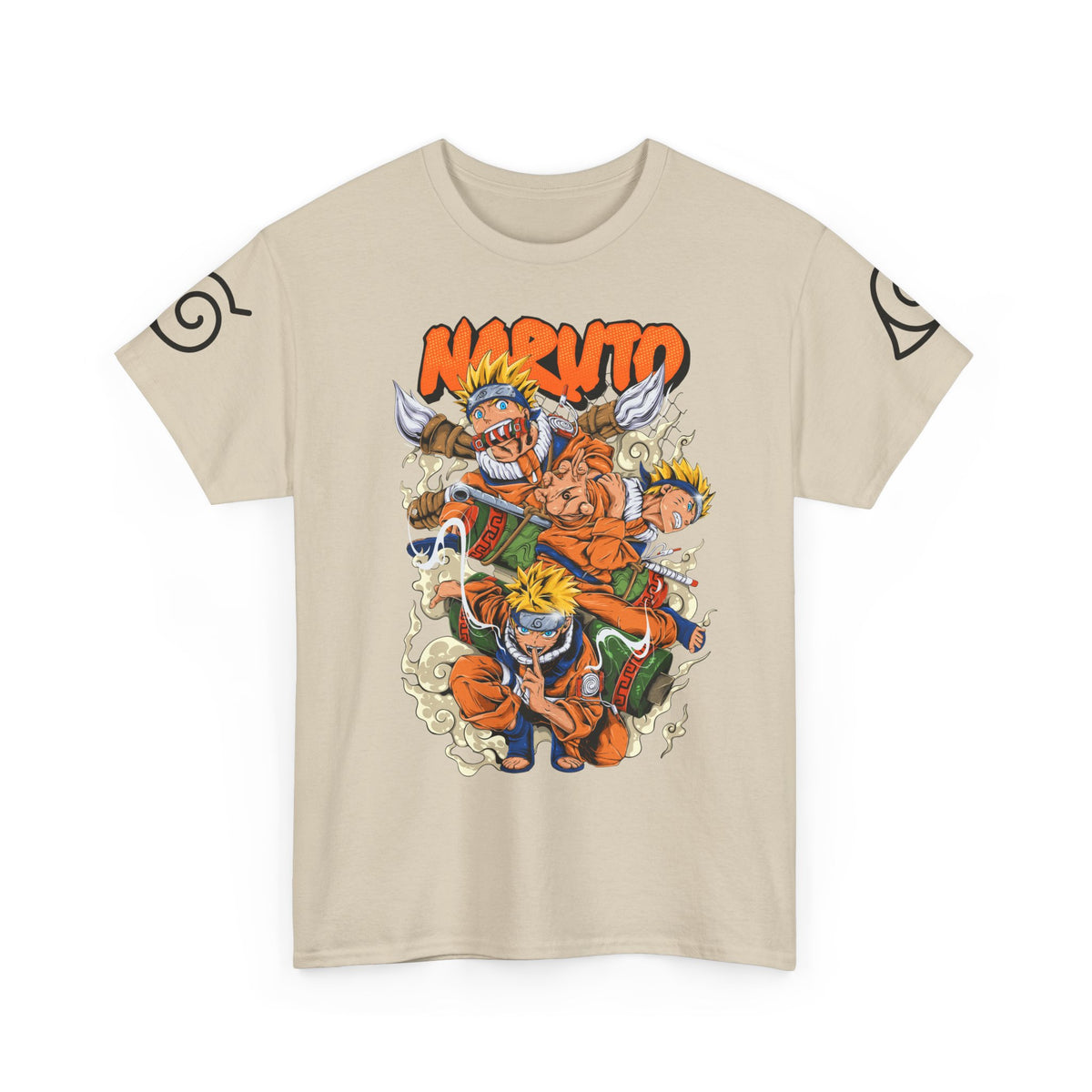 Graphic Anime Μπλούζα Naruto – Premium Character Collage Tee
