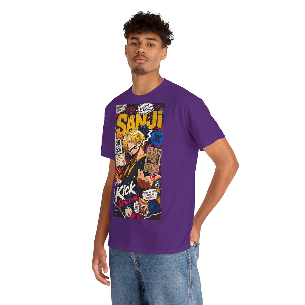 Anime T-Shirt "Vinsmoke Sanji Streetwear" PlusVibe (Έως 5XL)