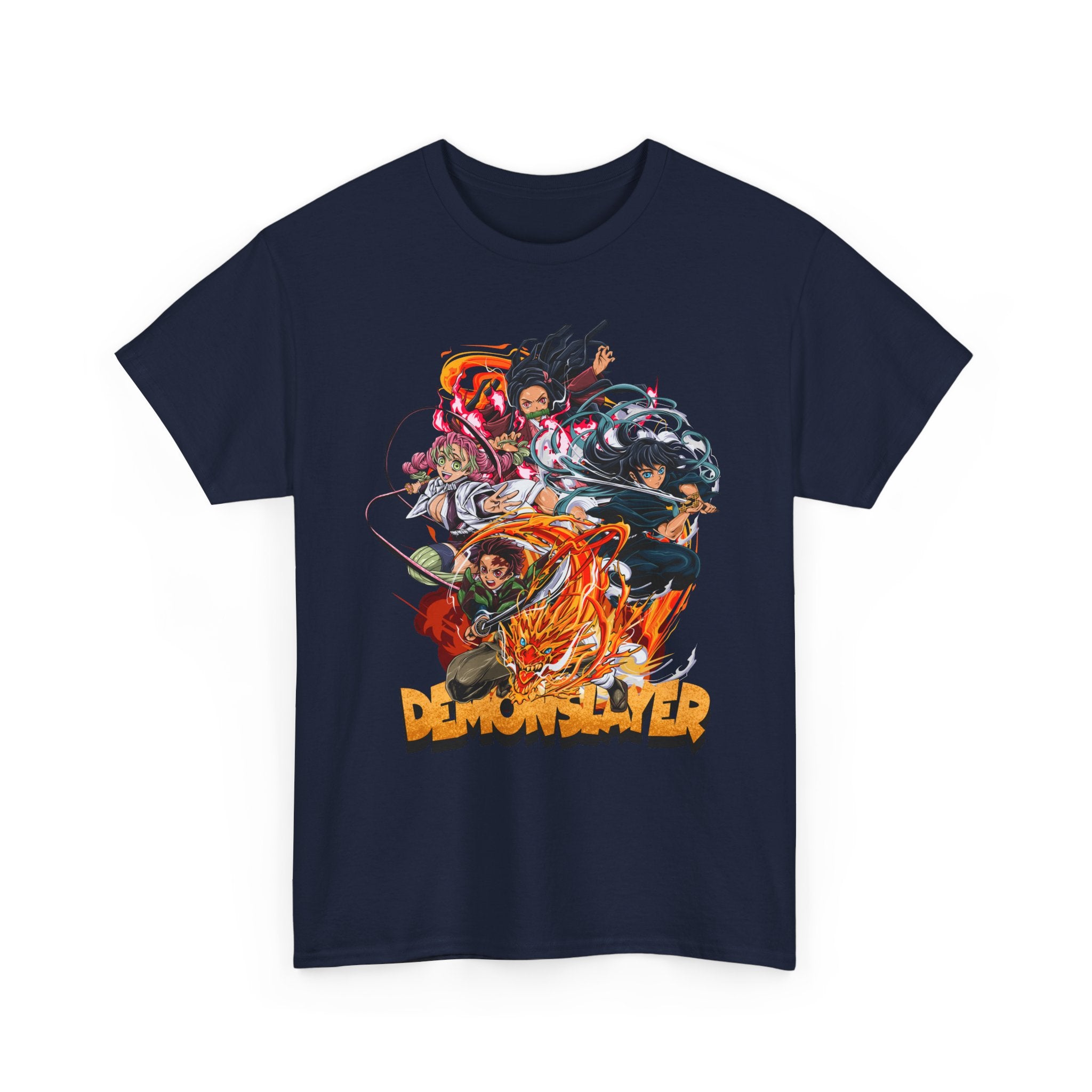 Anime T-Shirt "Demon Slayer Collage" PlusVibe (Έως 5XL)