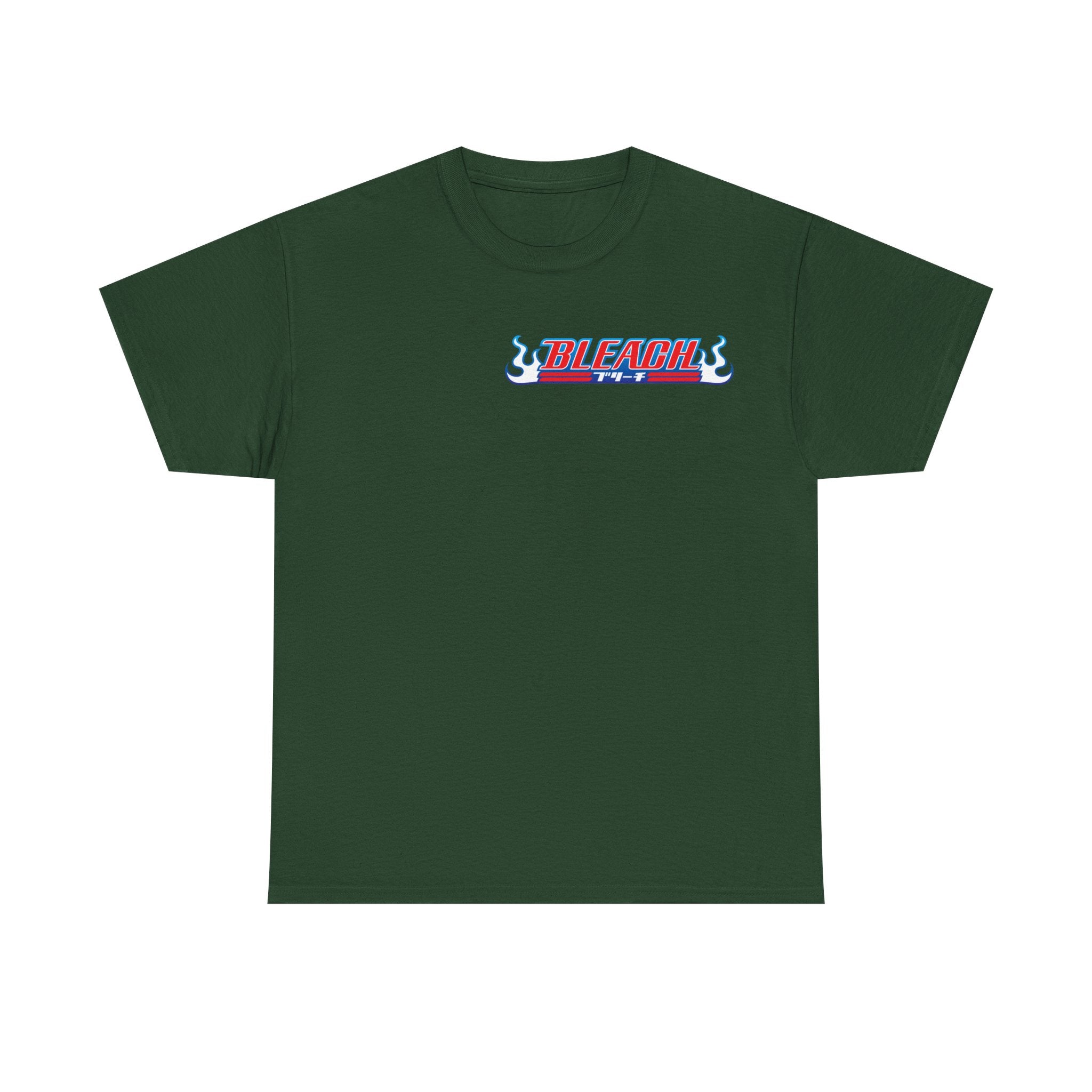 Graphic Anime Μπλούζα Bleach Retro Logo – Vintage Back Print