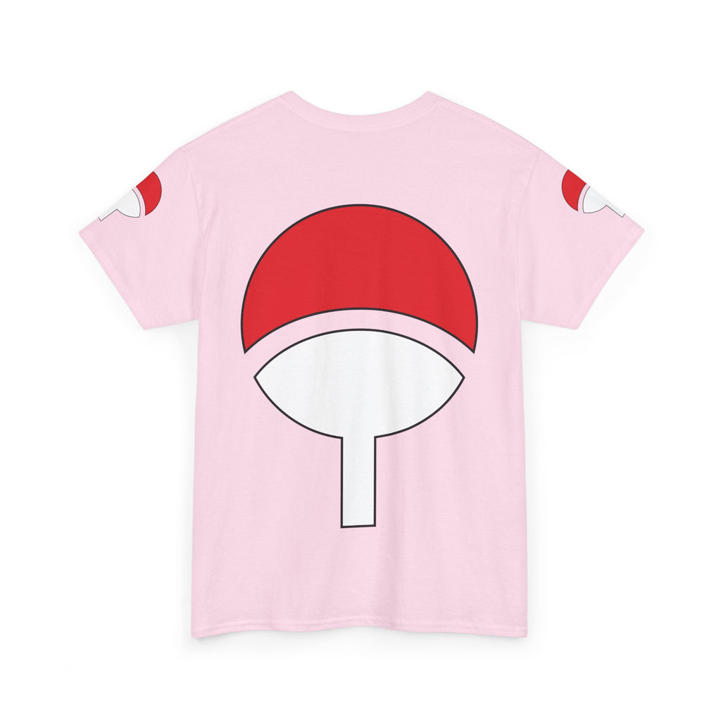 Graphic Anime Μπλούζα Sasuke – Premium Uchiha Clan Logo Tee