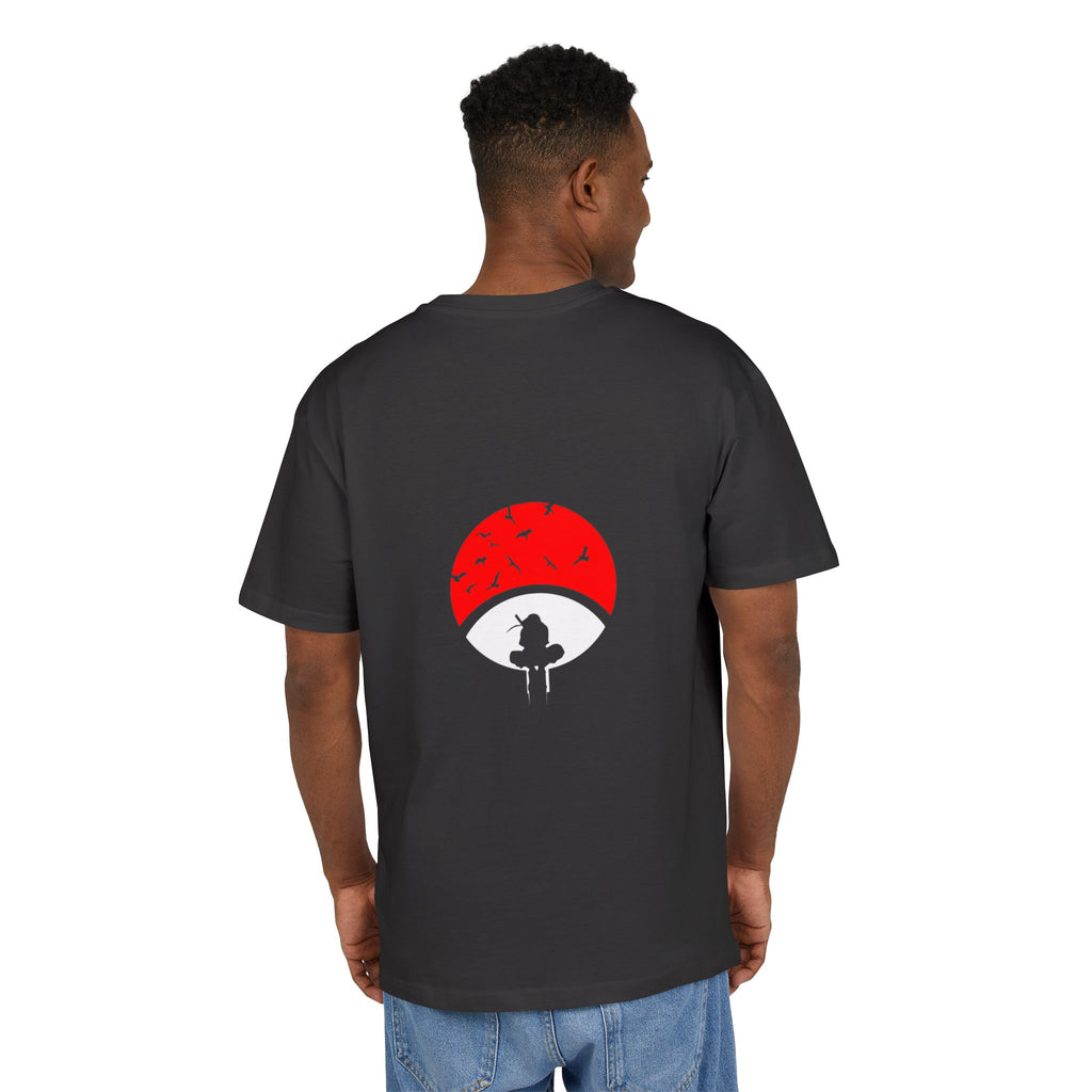 Anime T-Shirt "Itachi Night of Massacre" — Ultra Heavy 300g Boxy Fit (Έως 5XL)