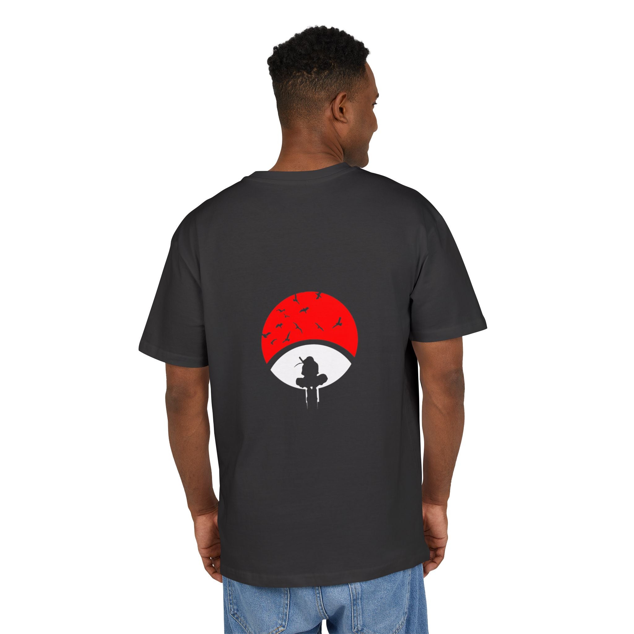 Anime T-Shirt "Itachi Night of Massacre" — Ultra Heavy 300g Boxy Fit (Έως 5XL)