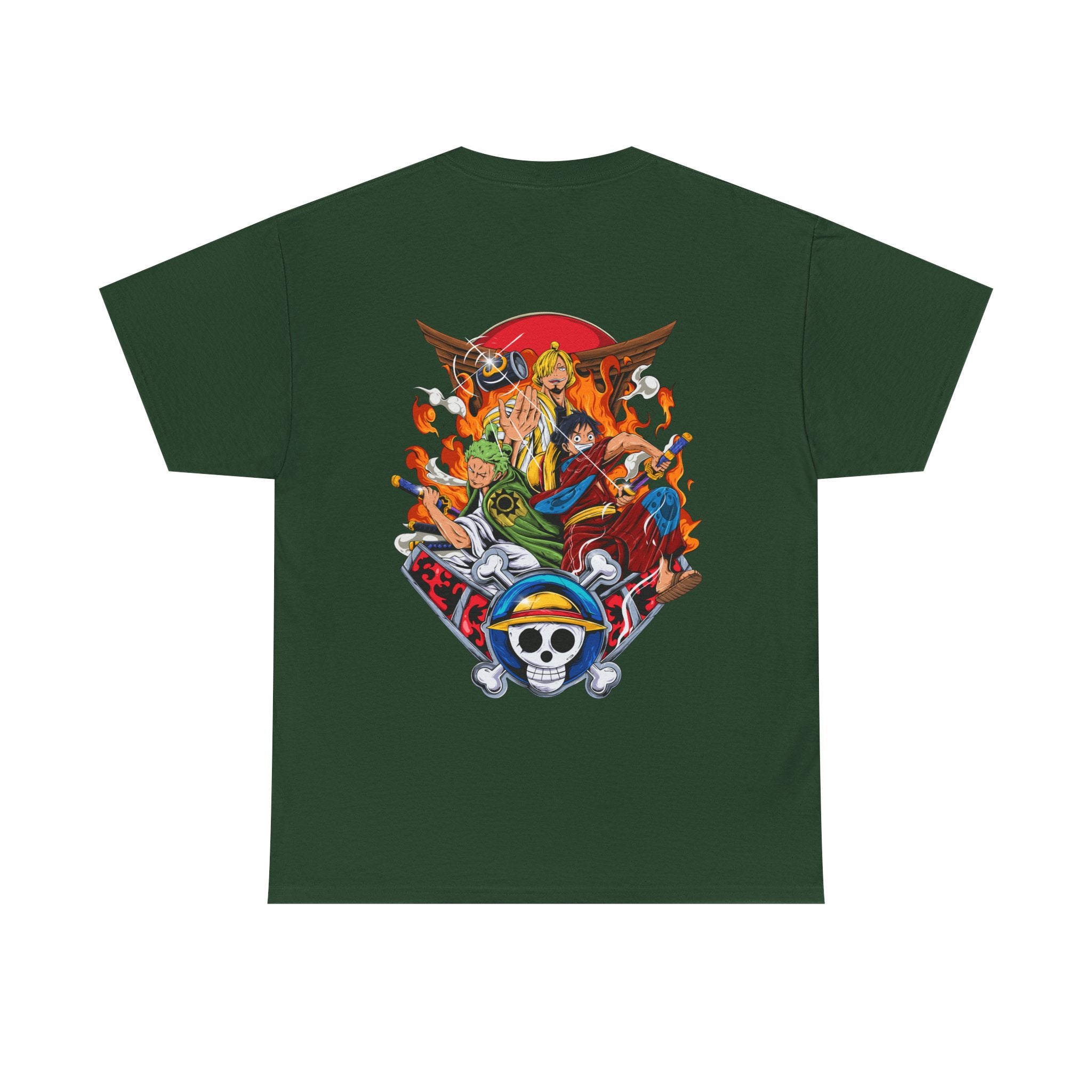 Anime T-Shirt One Piece "Power Trio" PlusVibe (Έως 5XL)