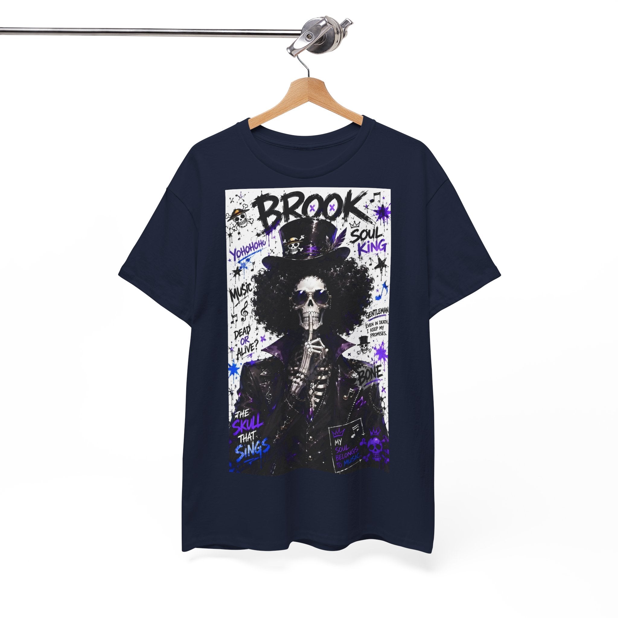 Anime T-Shirt "Soul King Brook Streetwear" PlusVibe (Έως 5XL)