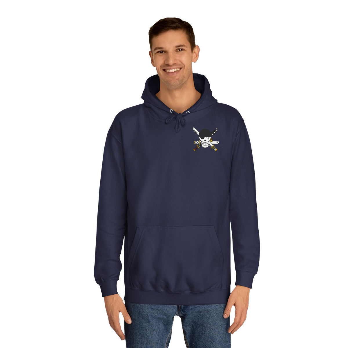 Anime Hoodie "Roronoa Zoro Outline" PlusVibe (Έως 5XL)