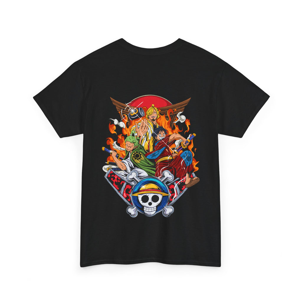 Anime T-Shirt One Piece "Power Trio" PlusVibe (Έως 5XL)