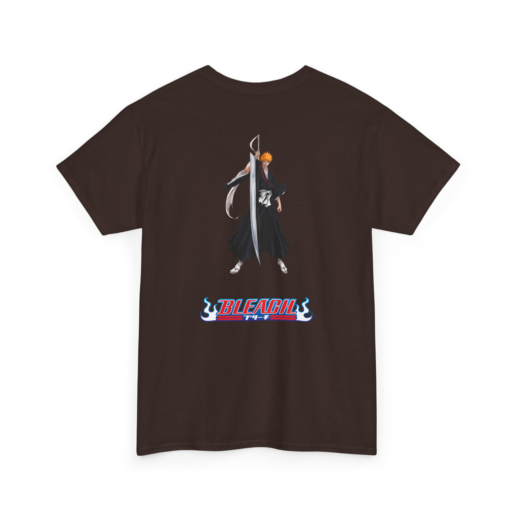 Anime T-Shirt Bleach "Ichigo Kurosaki" Back Graphic PlusVibe (Έως 5XL)