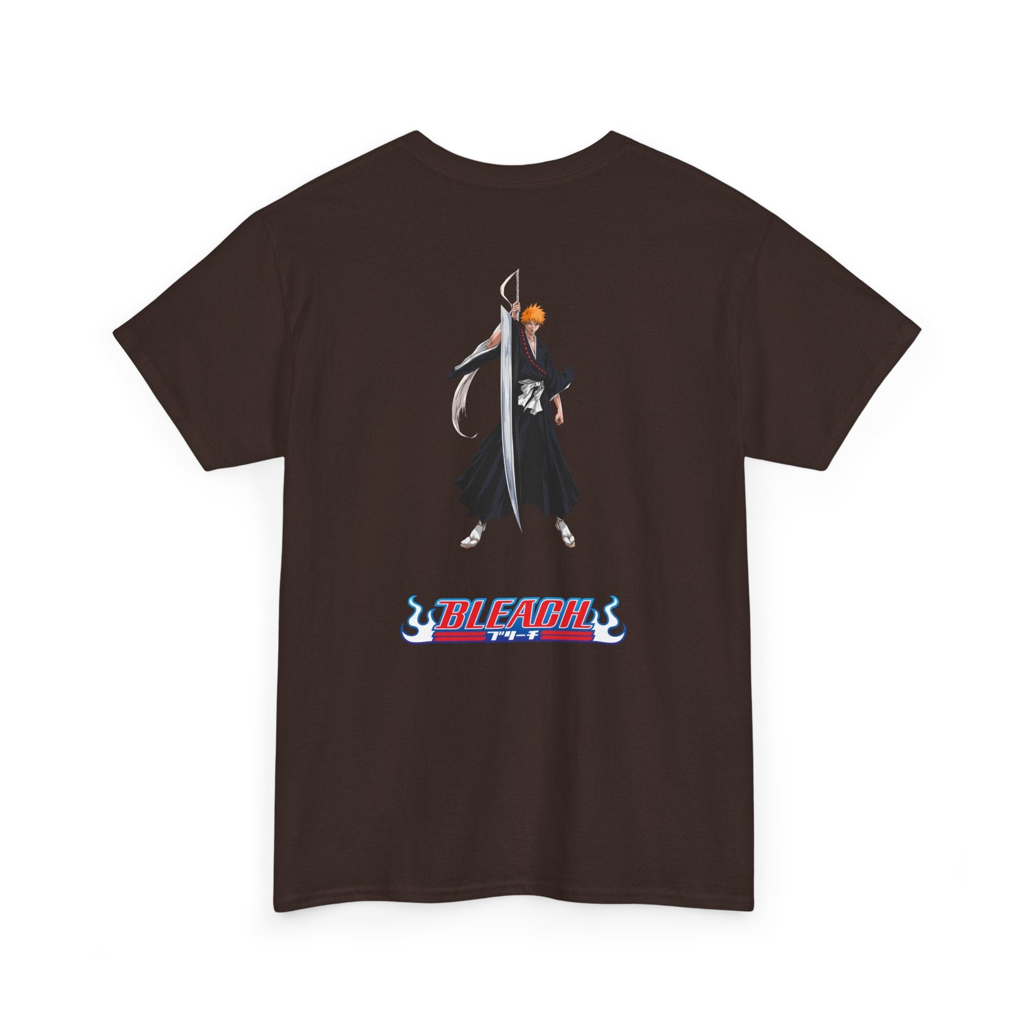 Anime T-Shirt Bleach "Ichigo Kurosaki" Back Graphic PlusVibe (Έως 5XL)