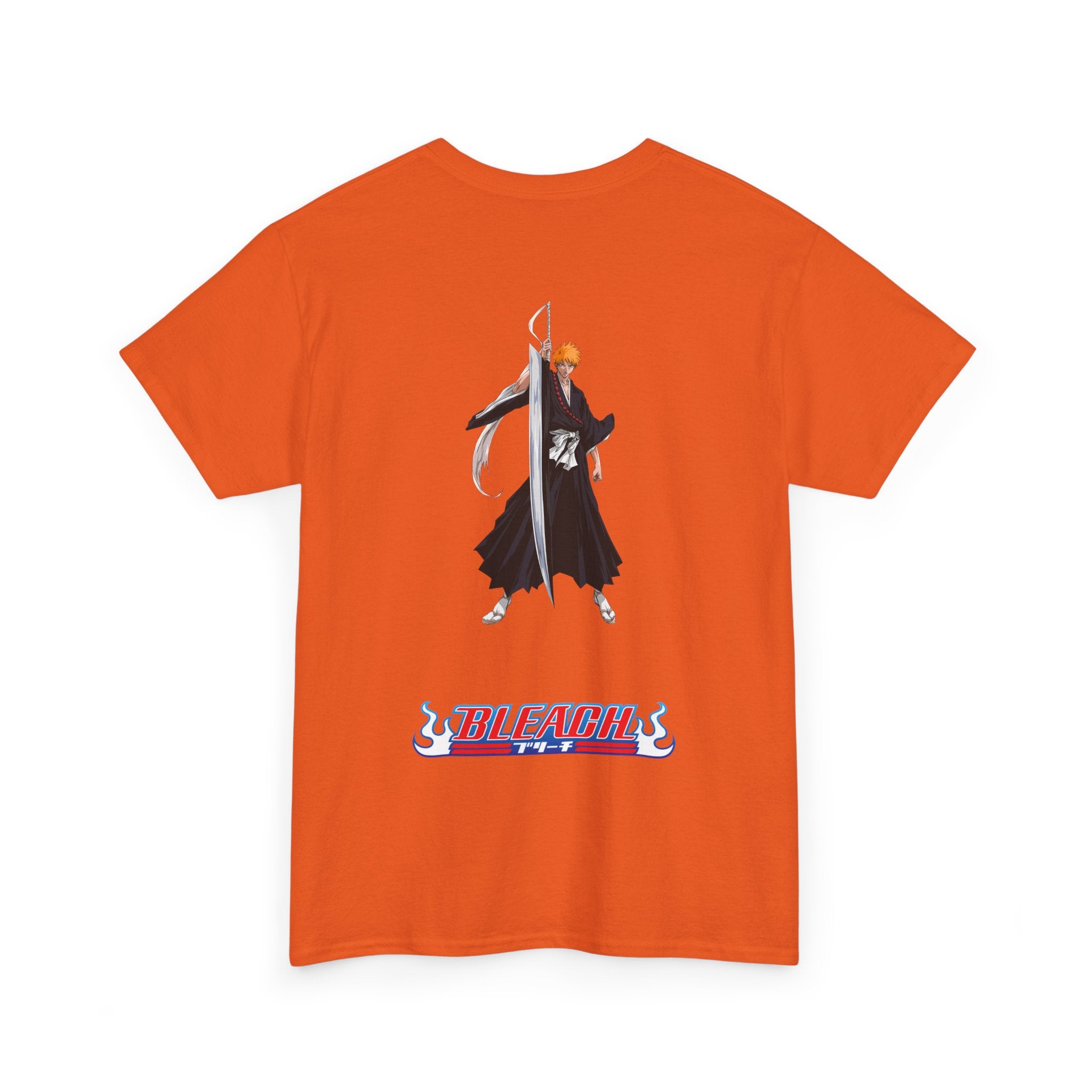 Anime T-Shirt Bleach "Ichigo Kurosaki" Back Graphic PlusVibe (Έως 5XL)