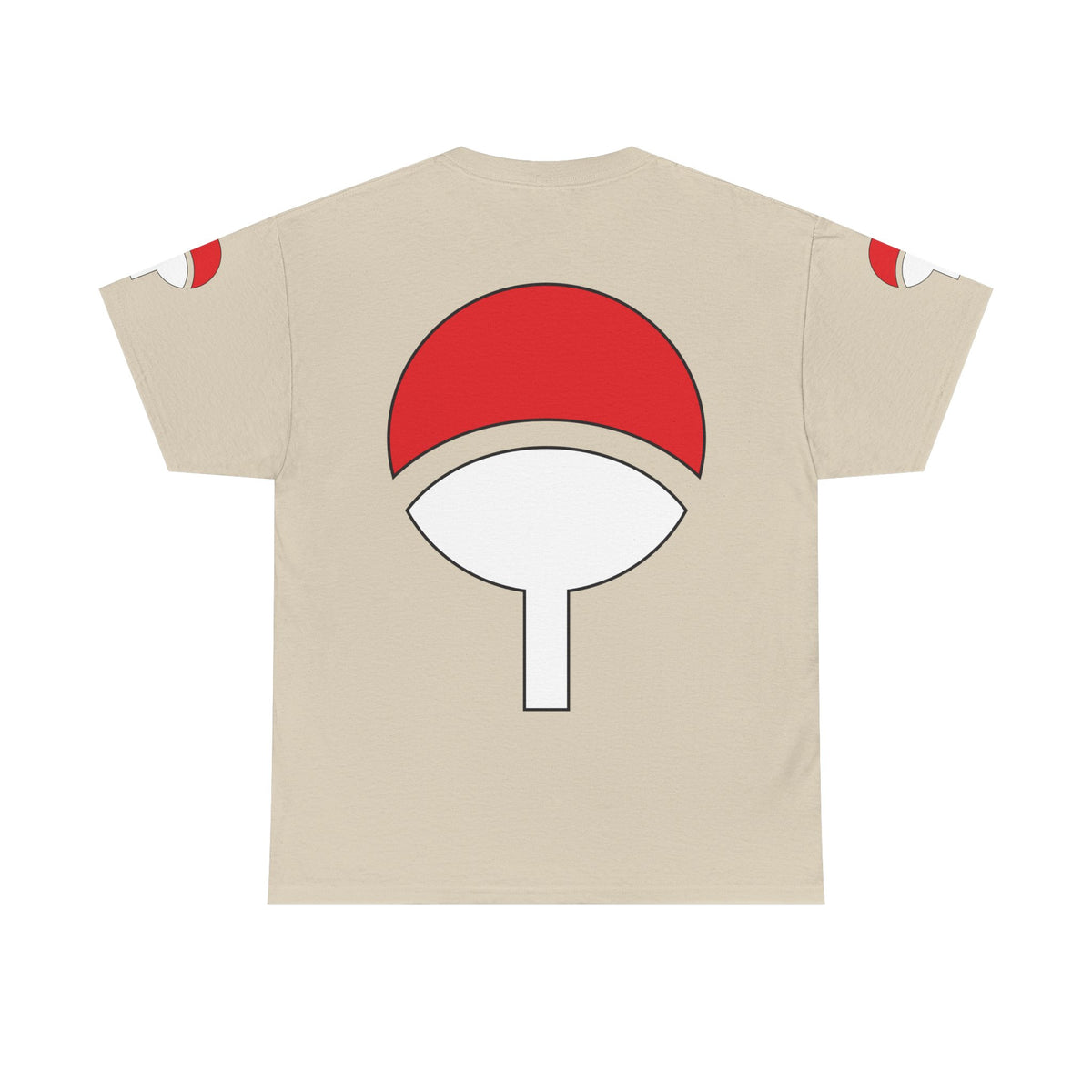 Graphic Anime Μπλούζα Sasuke – Premium Uchiha Clan Logo Tee