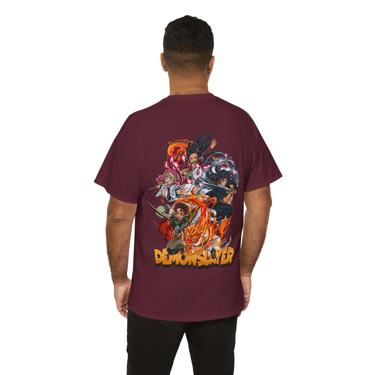 Anime T-Shirt "Demon Slayer Collage" PlusVibe (Έως 5XL)