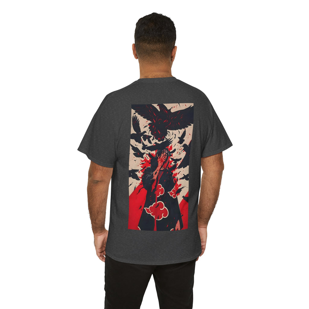 Anime T-Shirt "Itachi Uchiha Crow Illusion" PlusVibe (Έως 5XL)