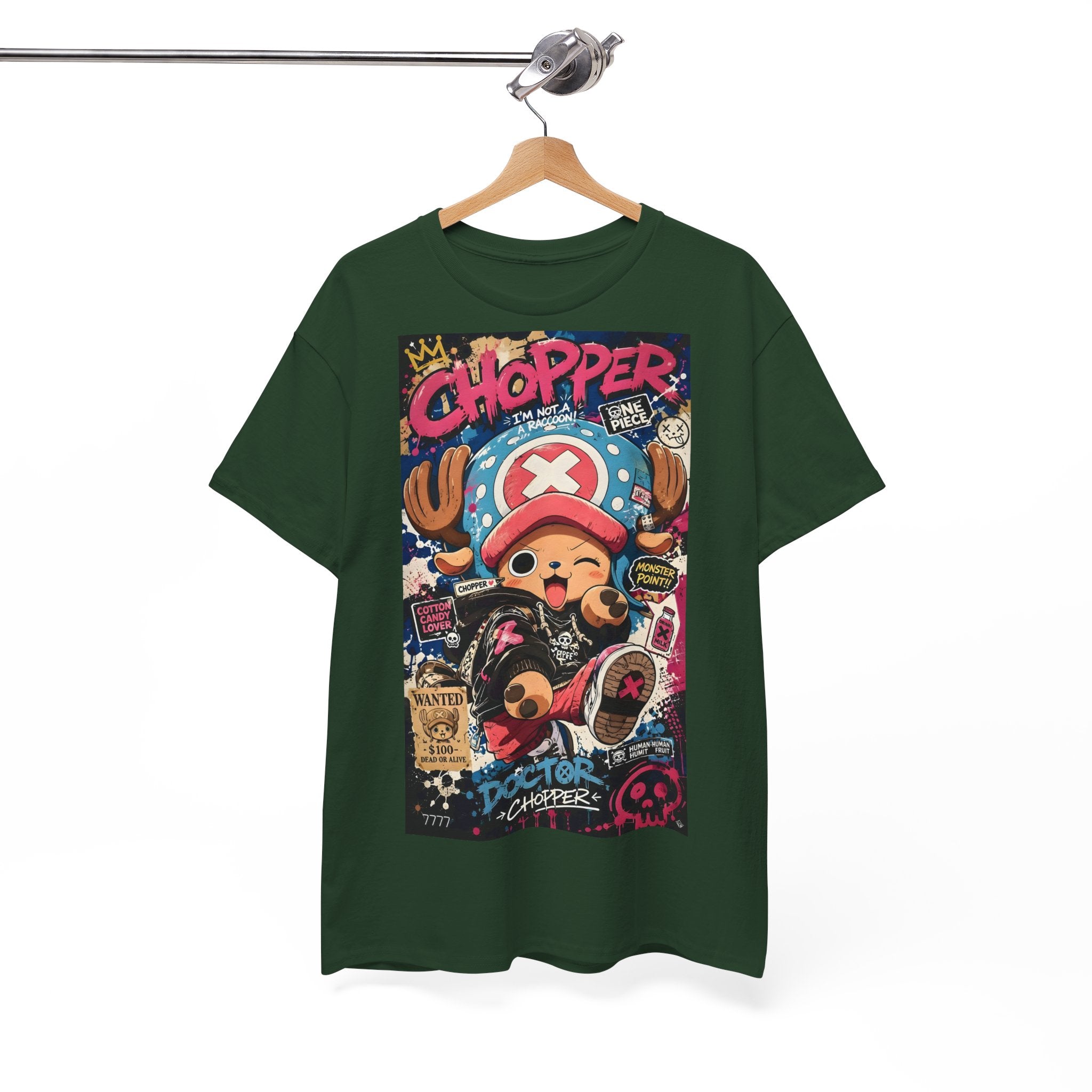 Anime T-Shirt "Tony Tony Chopper Streetwear" PlusVibe (Έως 5XL)