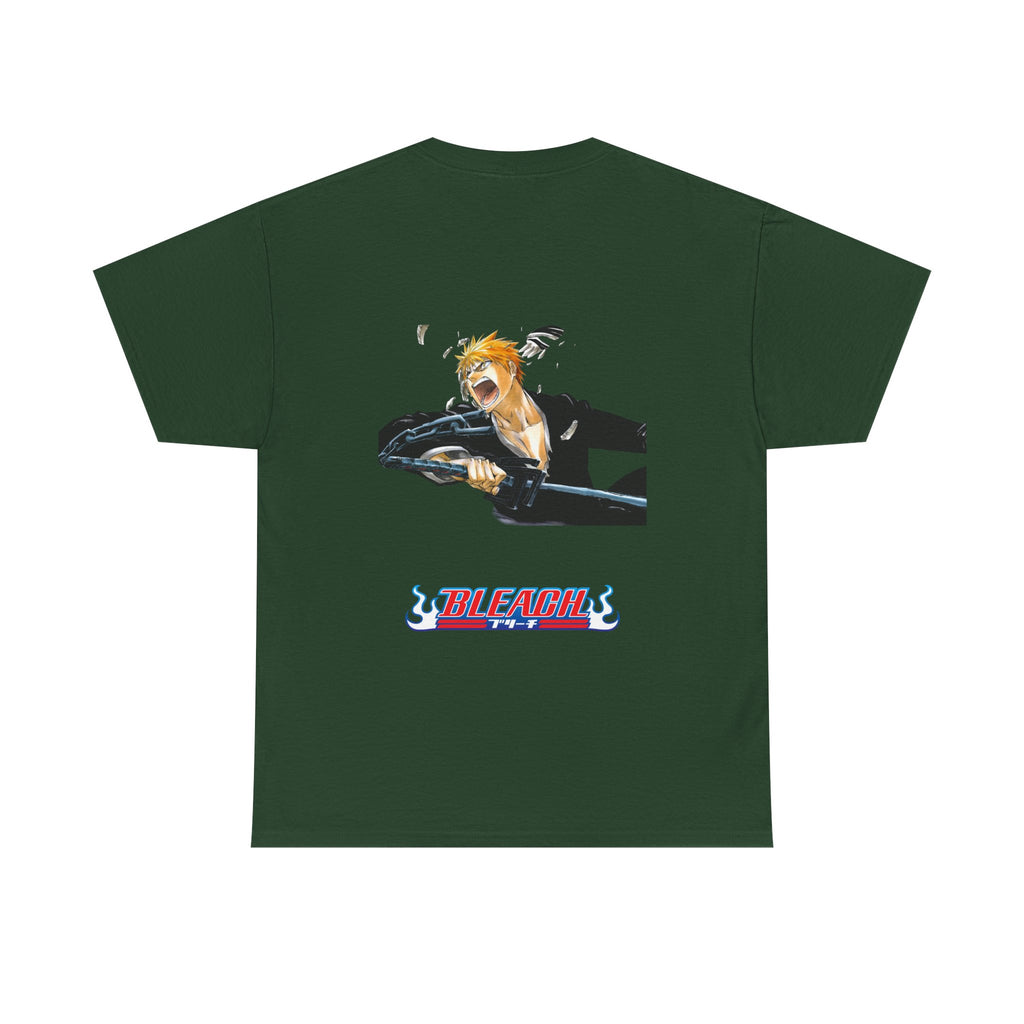 Graphic Anime Μπλούζα Bleach Retro Logo – Vintage Back Print