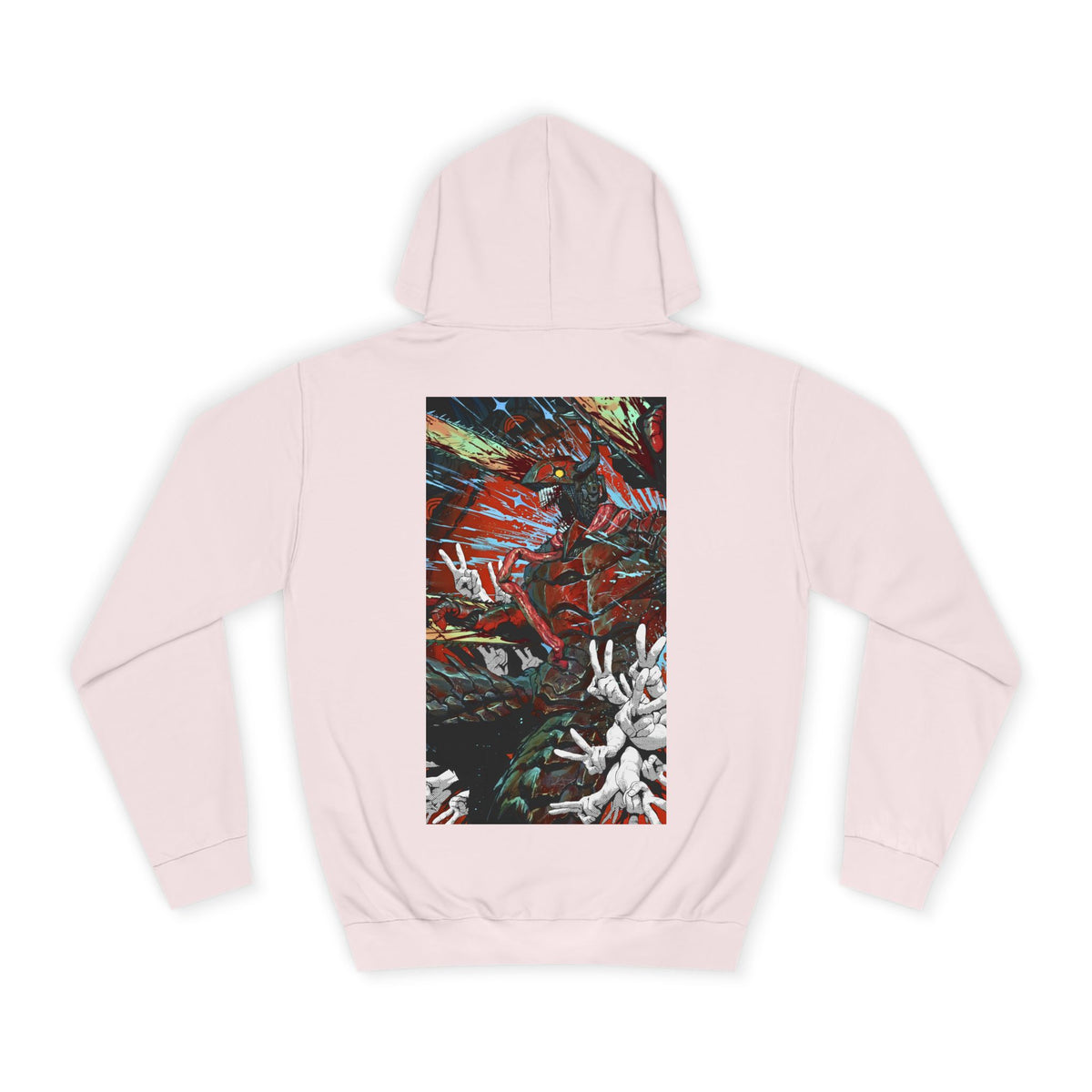 Anime Hoodie "Denji Demon Final Form" PlusVibe (Έως 5XL)