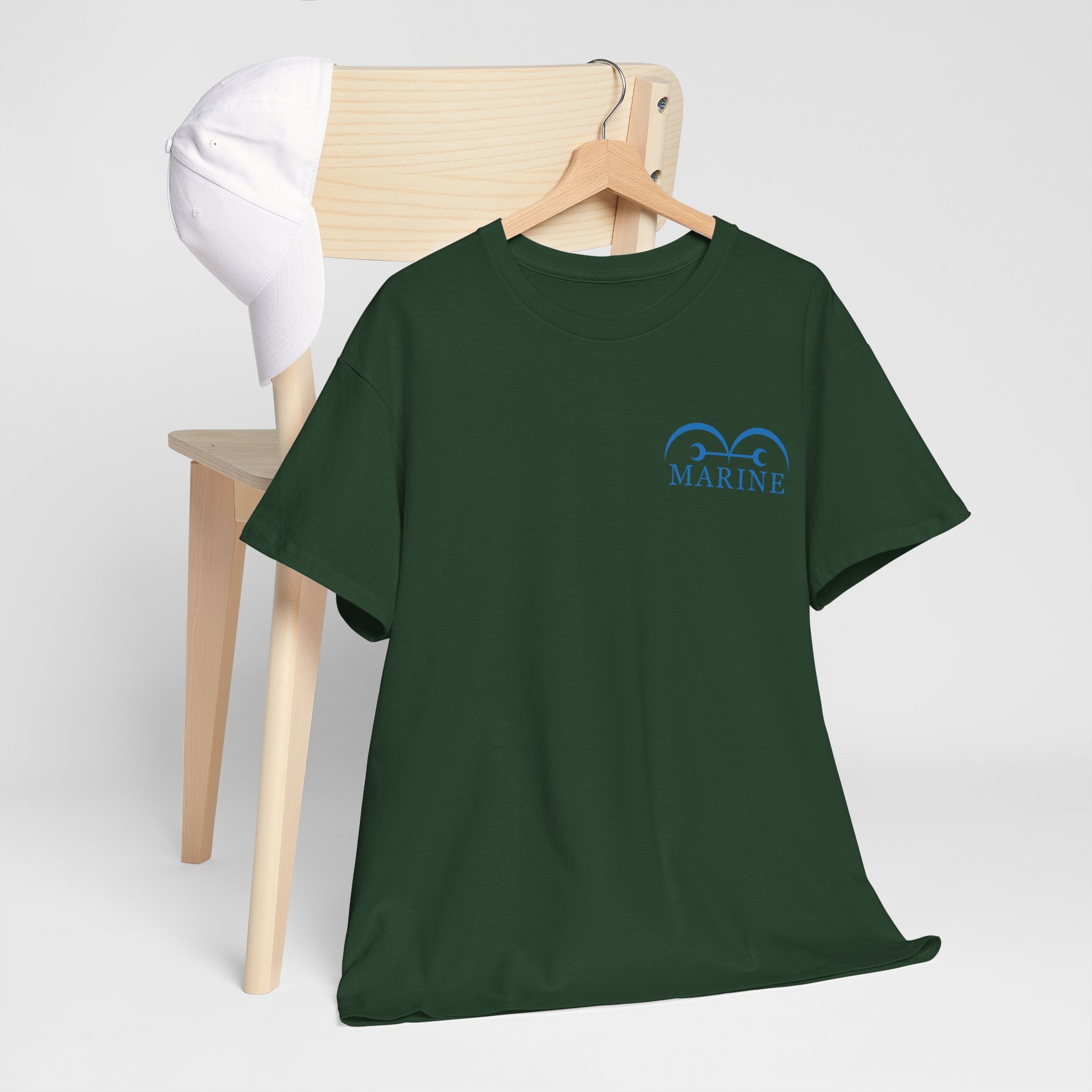 Anime T-Shirt "Garp Hero of Marines" Backprint PlusVibe (Έως 5XL