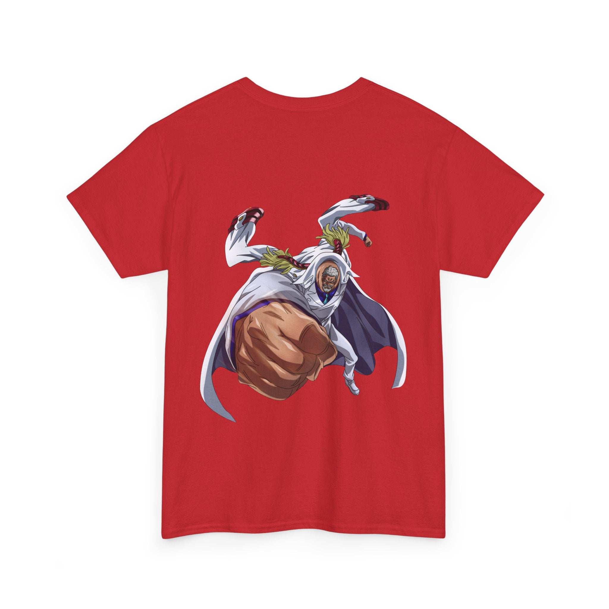 Anime T-Shirt "Garp Hero of Marines" Backprint PlusVibe (Έως 5XL