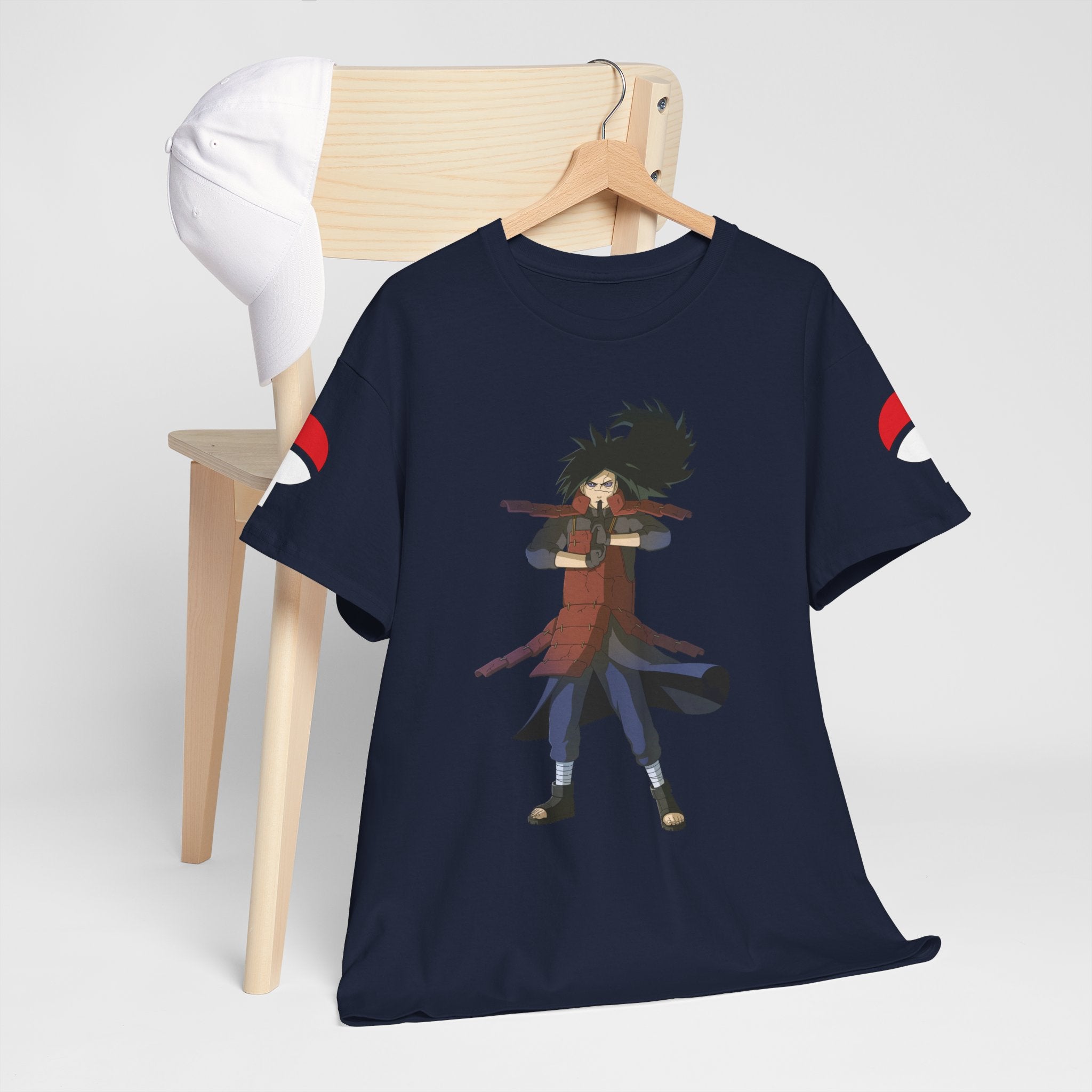 Graphic Anime Μπλούζα Madara – Premium Red Uchiha Symbol Tee