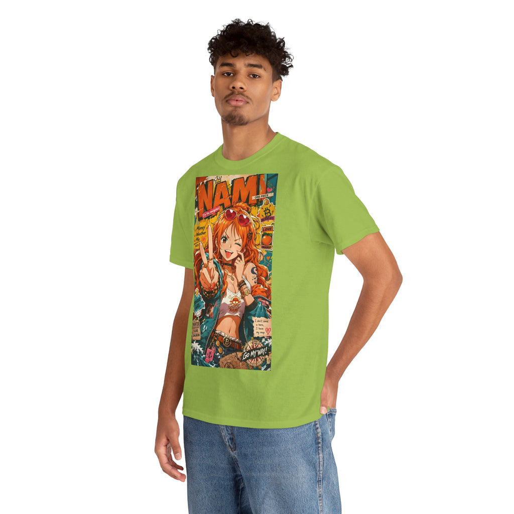 Anime T-Shirt "Nami Cat Burglar Streetwear" PlusVibe (Έως 5XL)