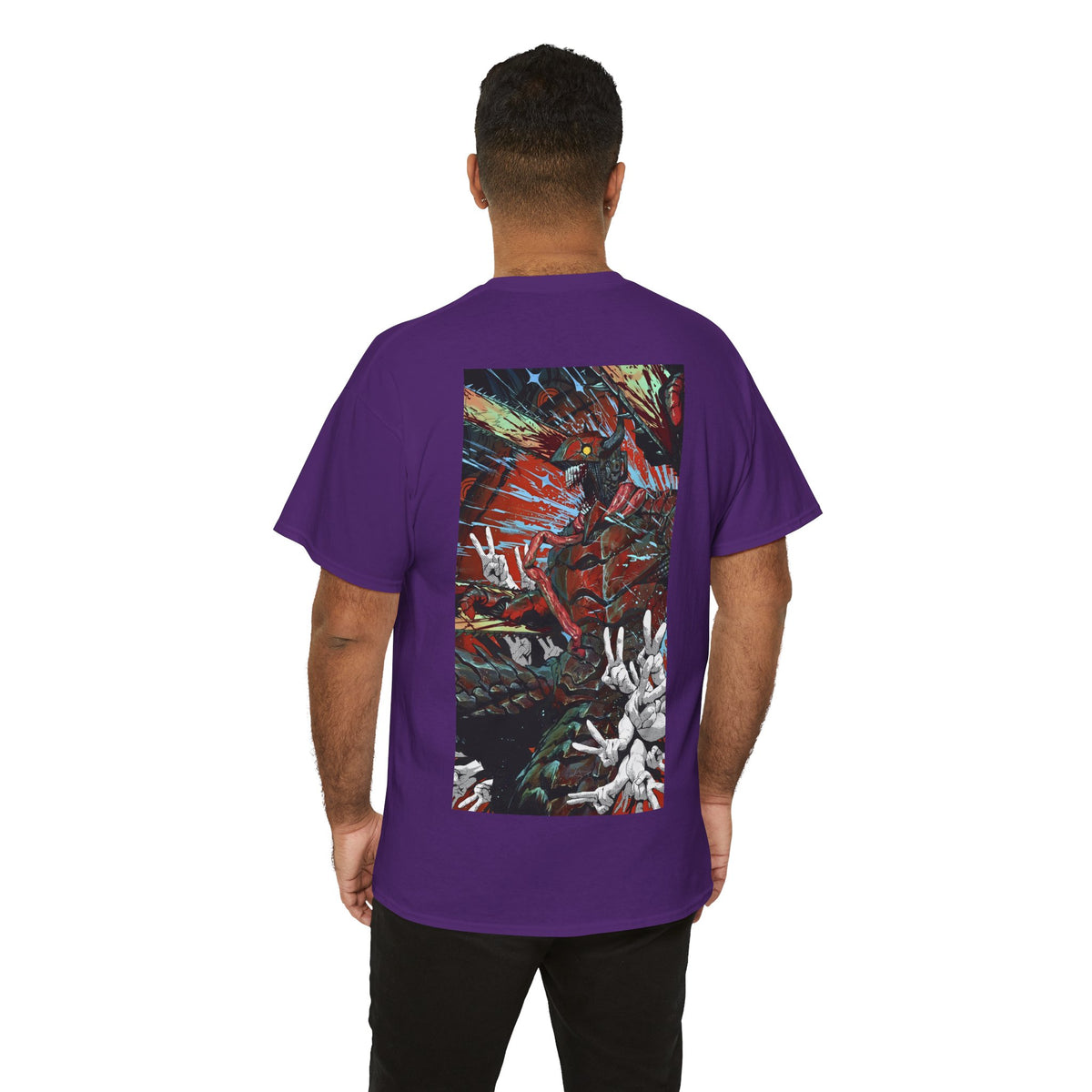 Anime T-Shirt "Denji Demon Final Form" PlusVibe (Έως 5XL)