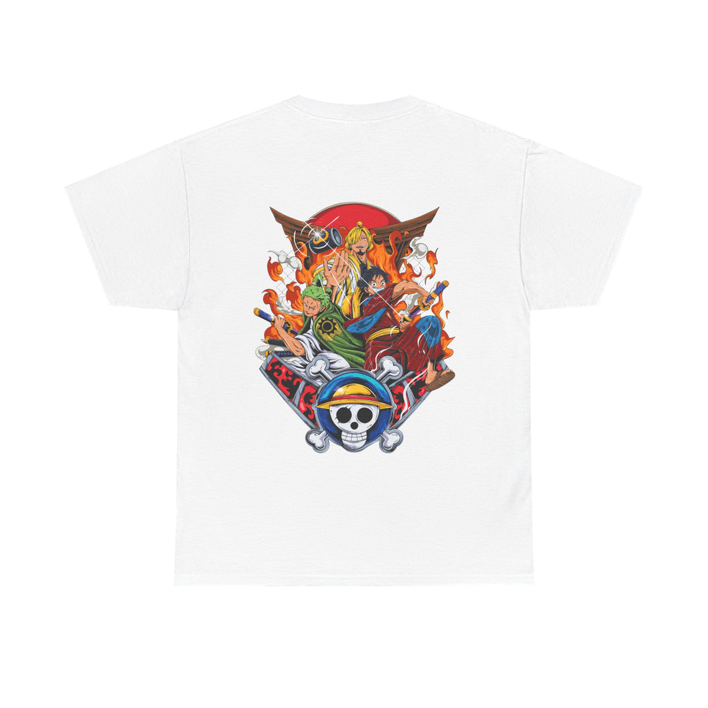 Anime T-Shirt One Piece "Power Trio" PlusVibe (Έως 5XL)