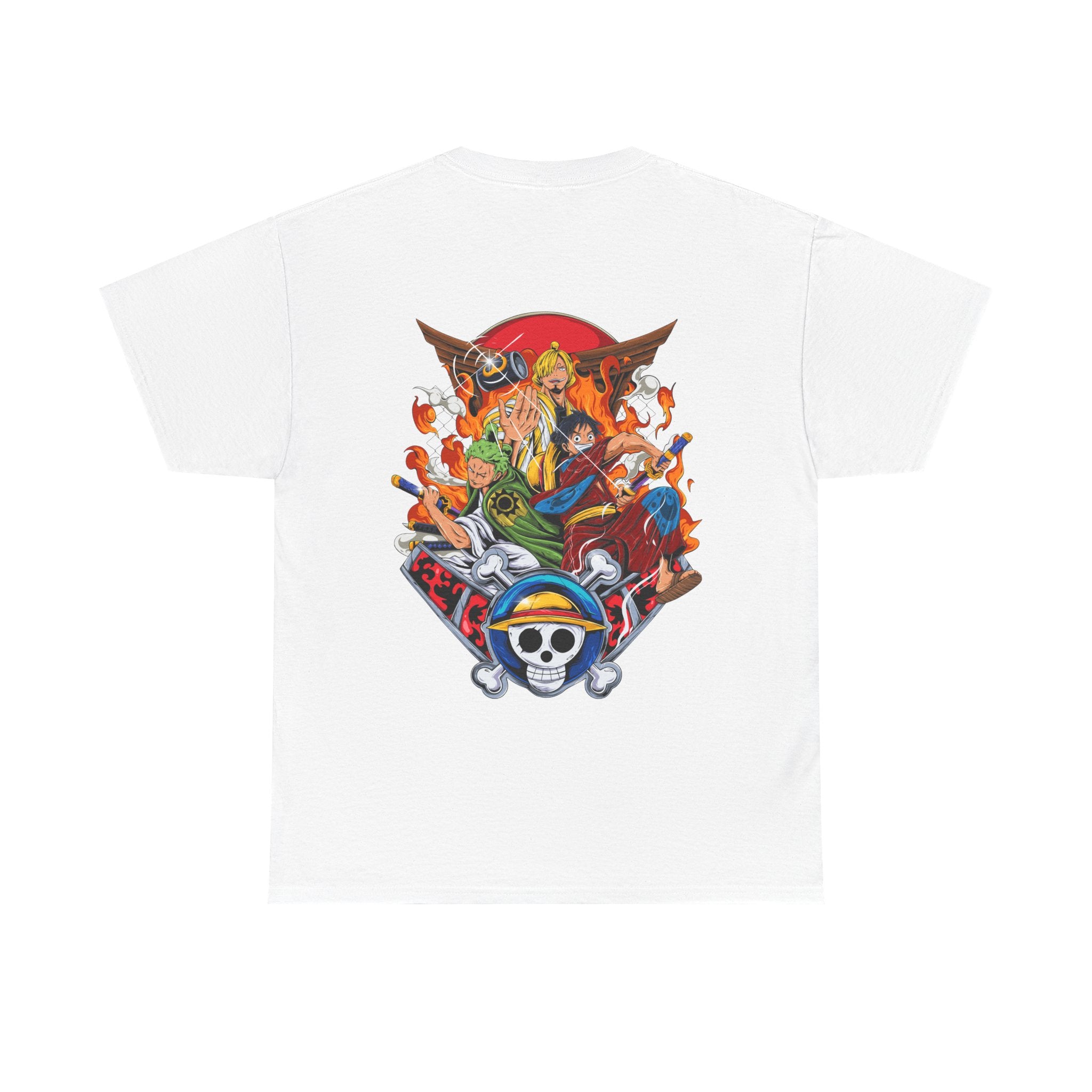 Anime T-Shirt One Piece "Power Trio" PlusVibe (Έως 5XL)