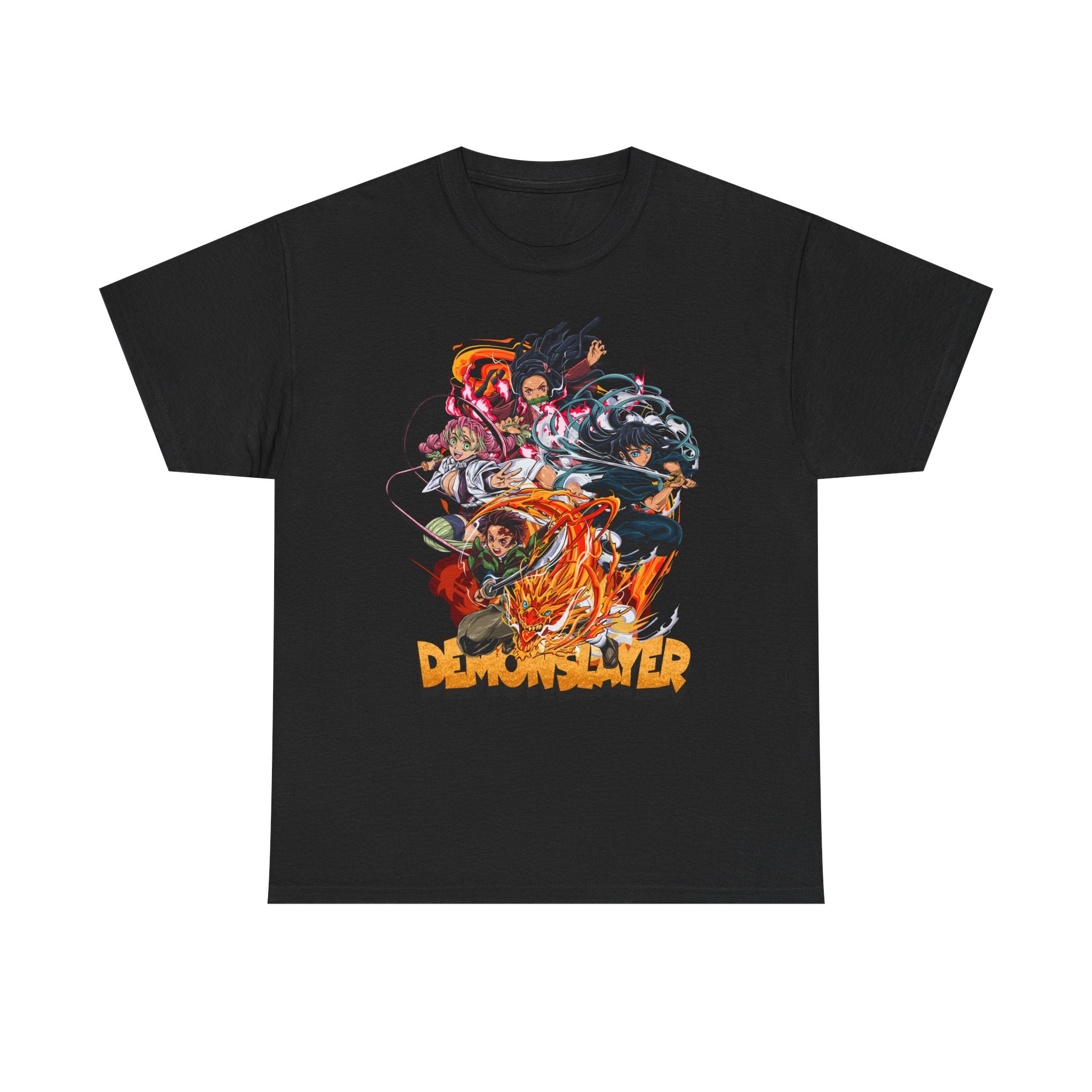 Anime T-Shirt "Demon Slayer Collage" PlusVibe (Έως 5XL)
