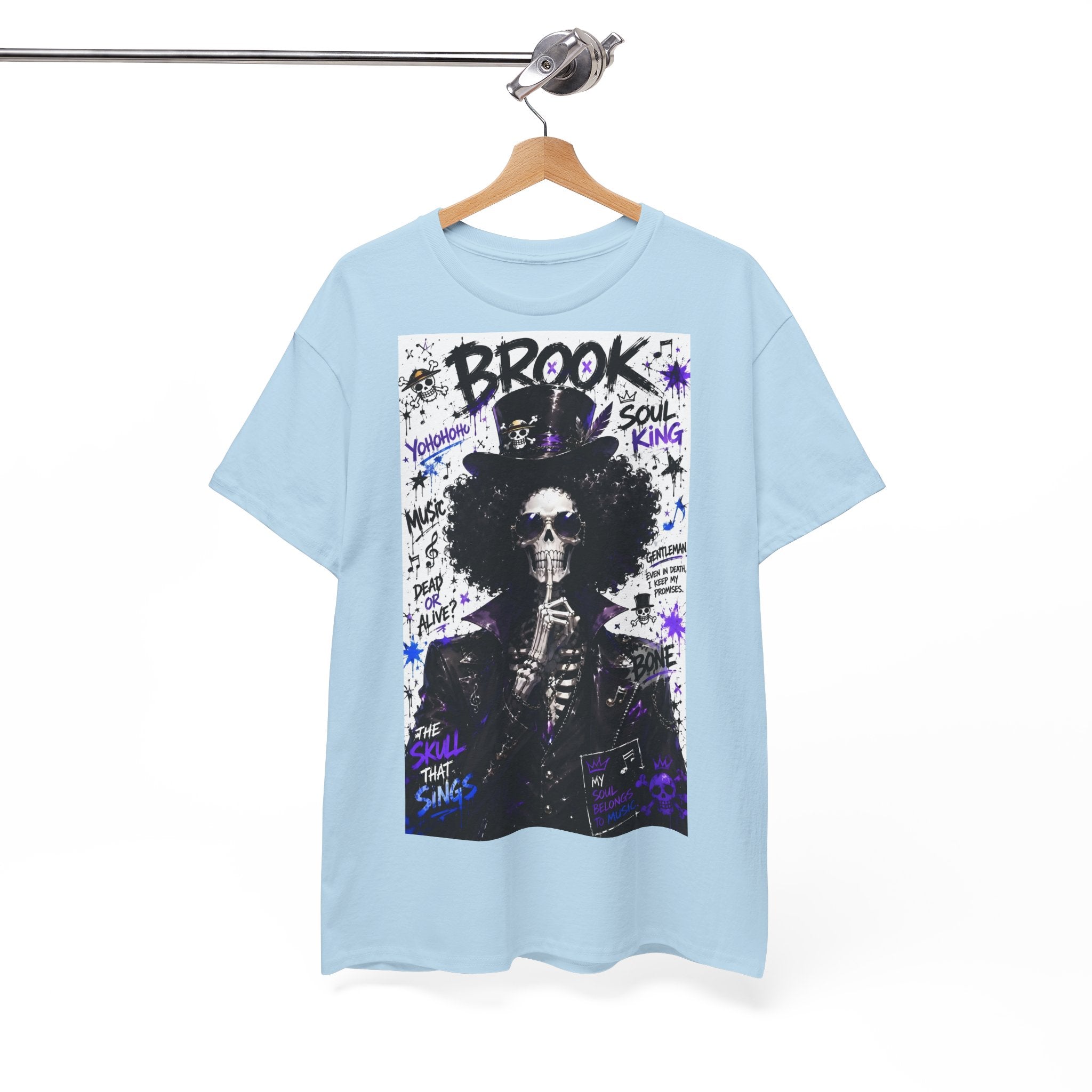 Anime T-Shirt "Soul King Brook Streetwear" PlusVibe (Έως 5XL)