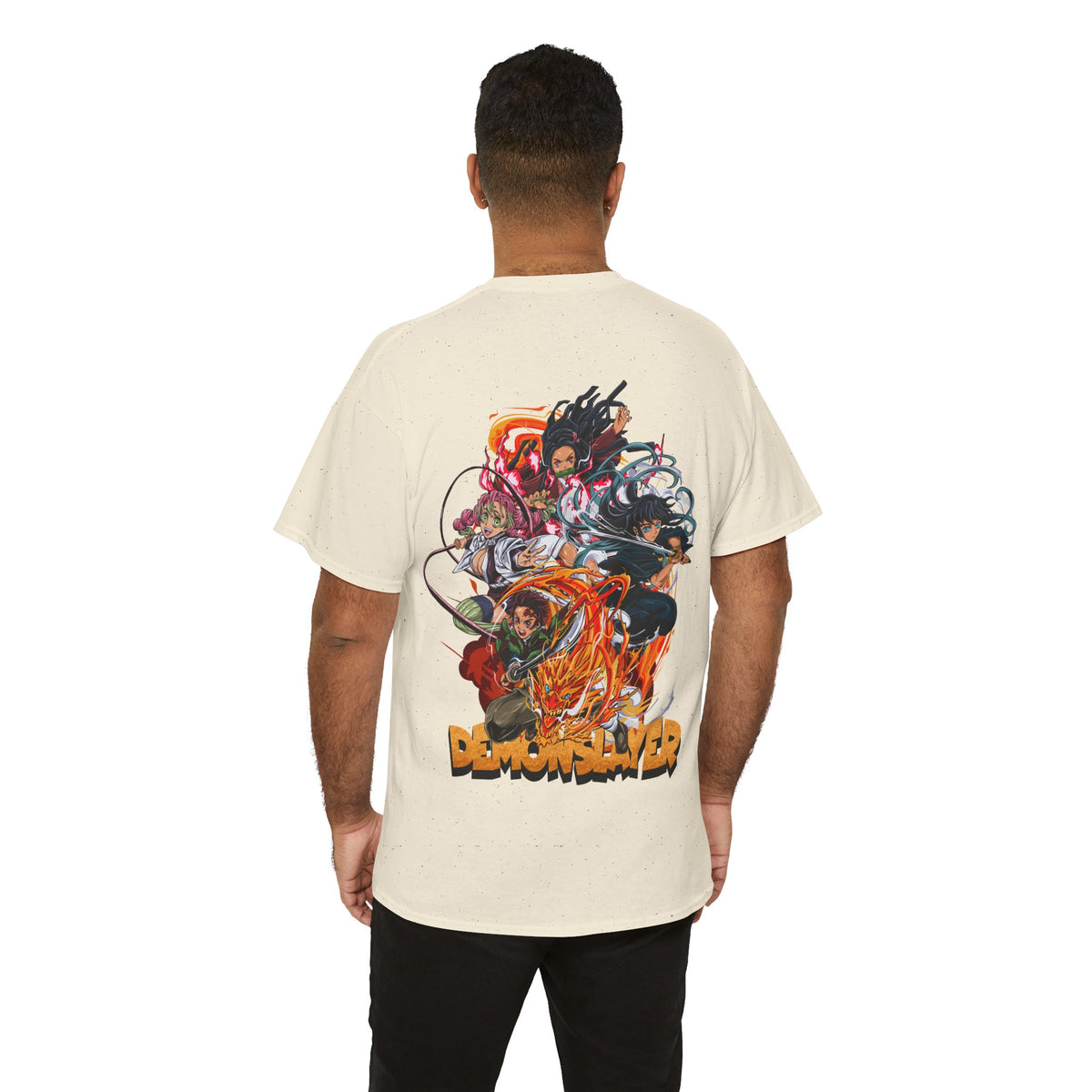 Anime T-Shirt "Demon Slayer Collage" PlusVibe (Έως 5XL)