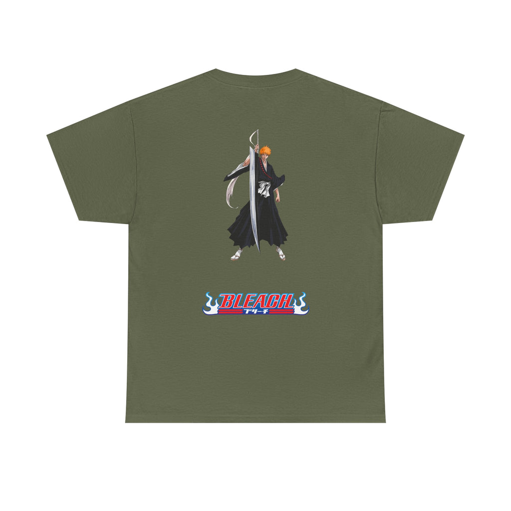 Anime T-Shirt Bleach "Ichigo Kurosaki" Back Graphic PlusVibe (Έως 5XL)