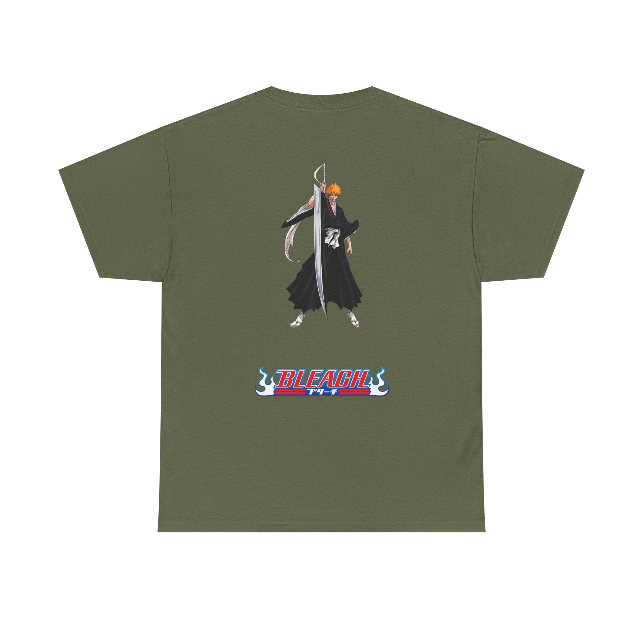 Anime T-Shirt Bleach "Ichigo Kurosaki" Back Graphic PlusVibe (Έως 5XL)