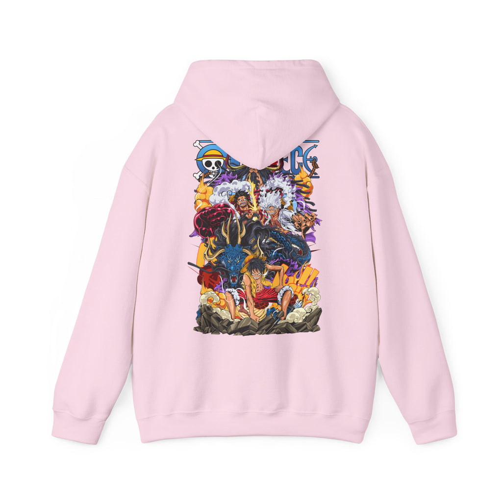 Oversized Φούτερ Luffy Gears Evolution – Unisex Comfort Fit