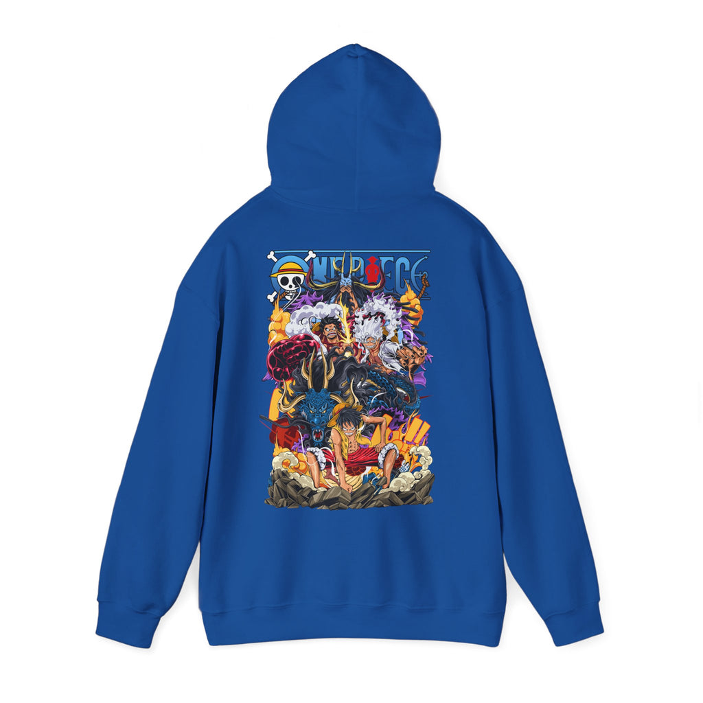 Oversized Φούτερ Luffy Gears Evolution – Unisex Comfort Fit