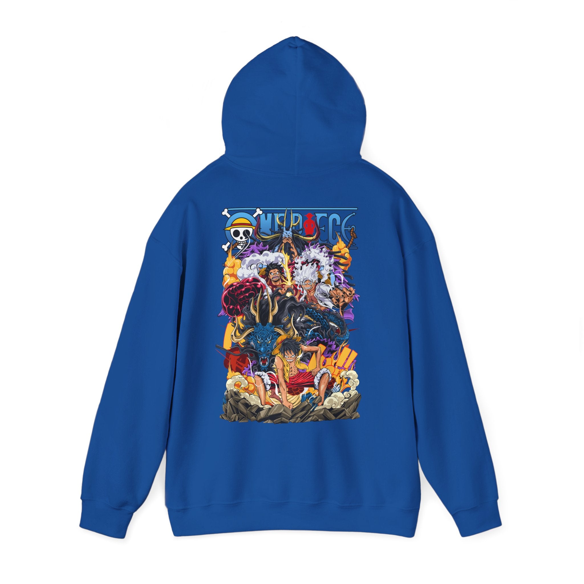 Oversized Φούτερ Luffy Gears Evolution – Unisex Comfort Fit