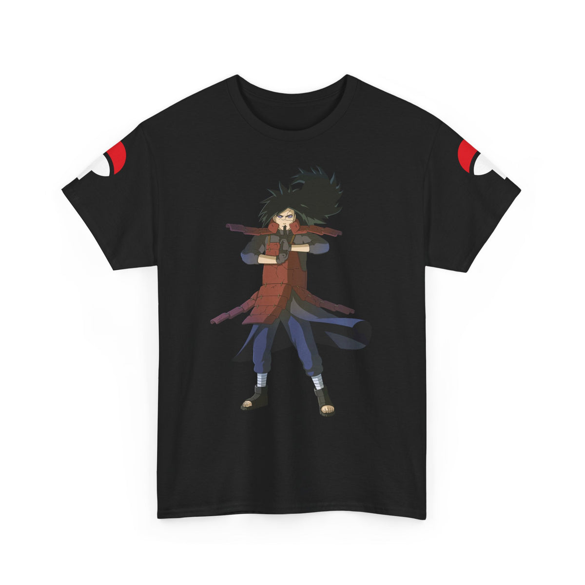 Graphic Anime Μπλούζα Madara – Premium Red Uchiha Symbol Tee
