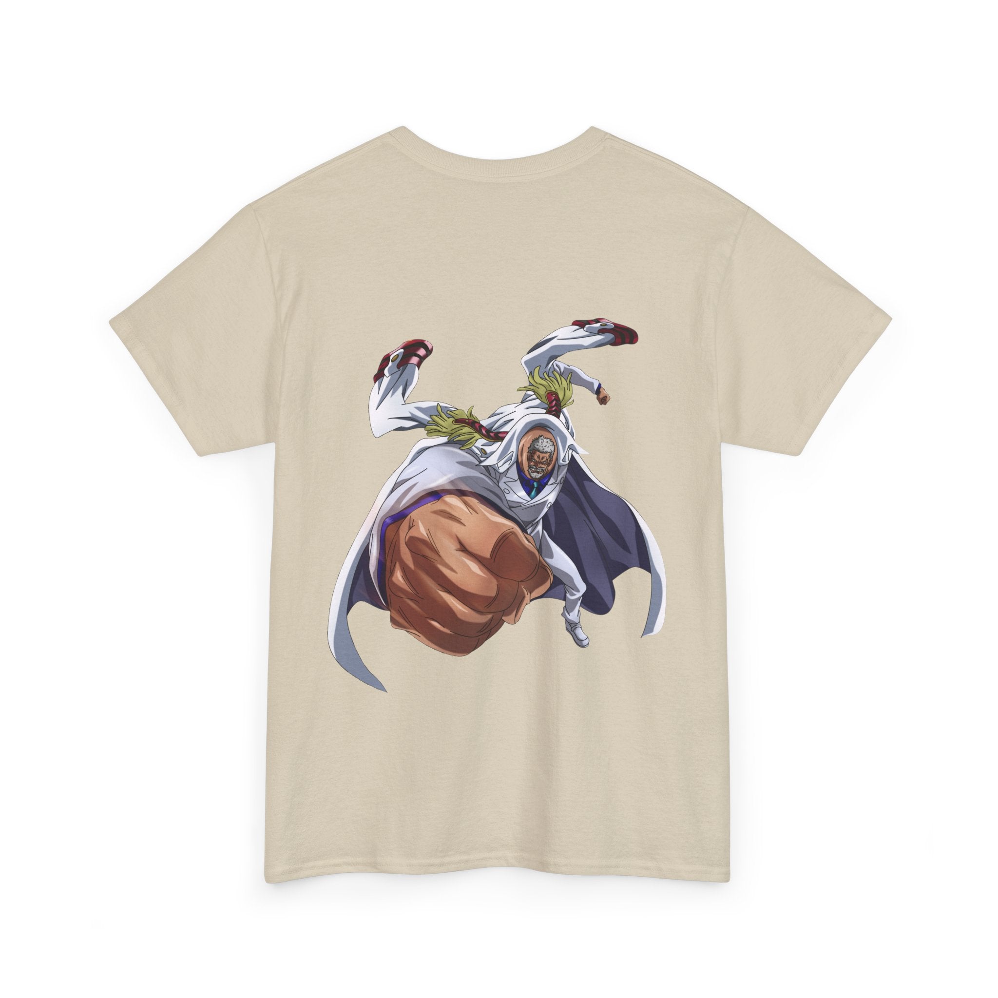 Anime T-Shirt "Garp Hero of Marines" Backprint PlusVibe (Έως 5XL