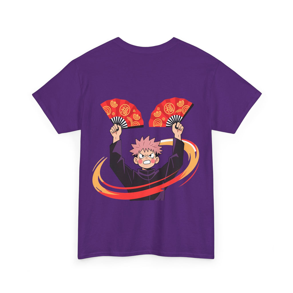 Anime T-Shirt "Itadori Divergent Fist" PlusVibe (Έως 5XL)