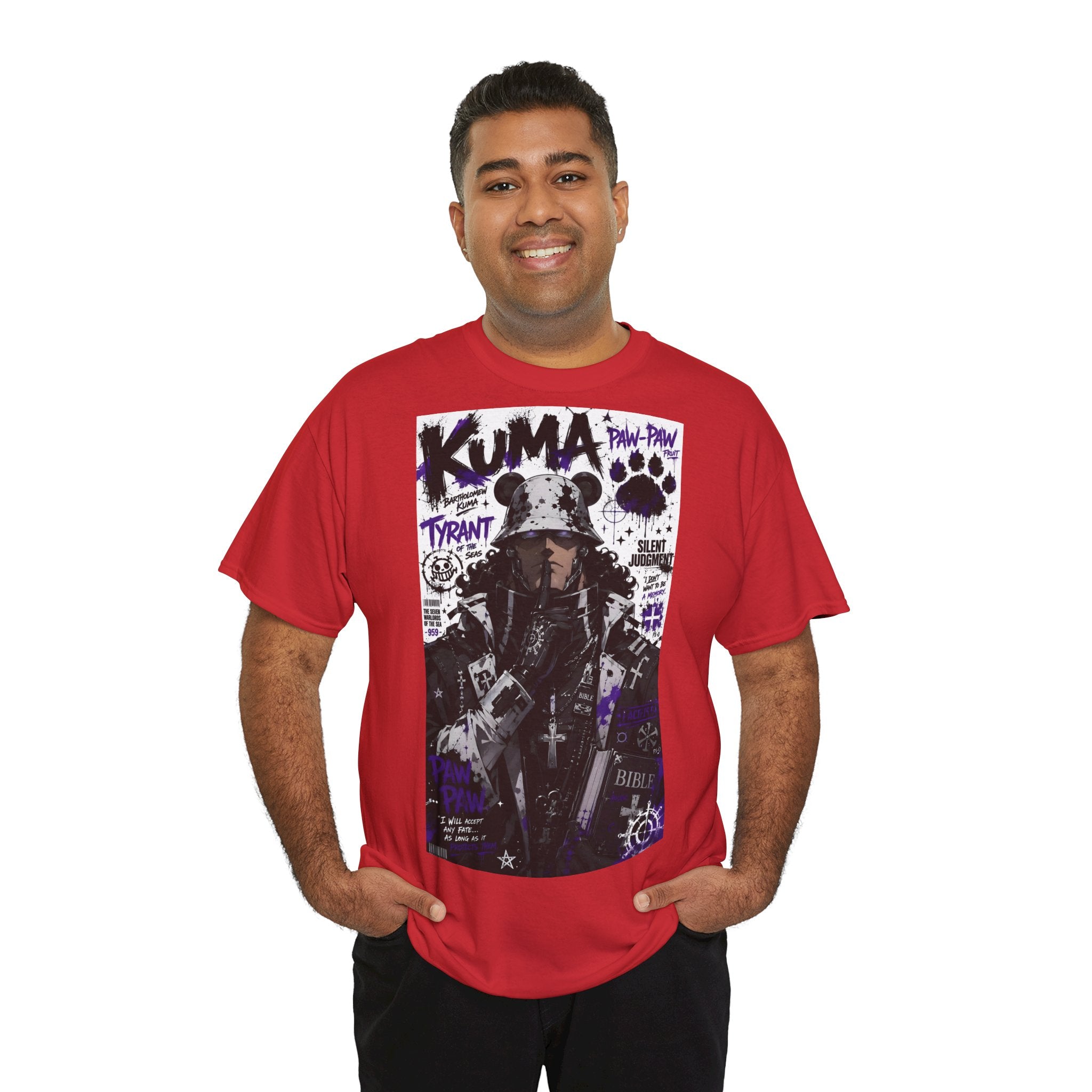 Anime T-Shirt "Bartholomew Kuma Streetwear" PlusVibe (Έως 5XL)