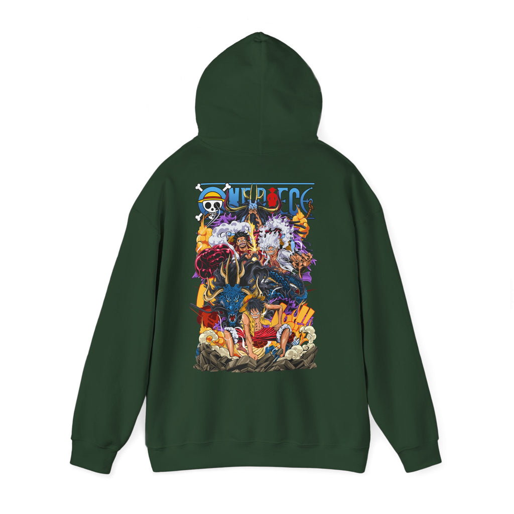 Oversized Φούτερ Luffy Gears Evolution – Unisex Comfort Fit