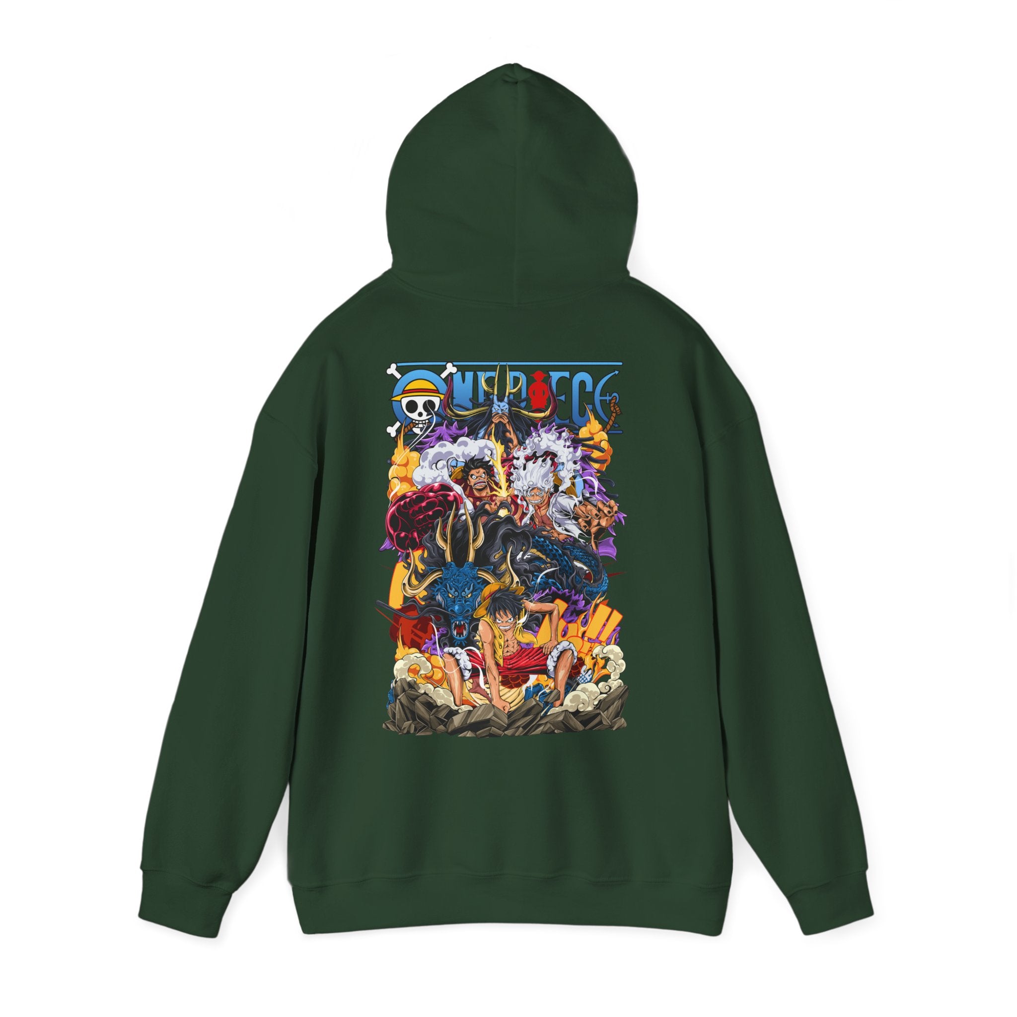 Oversized Φούτερ Luffy Gears Evolution – Unisex Comfort Fit