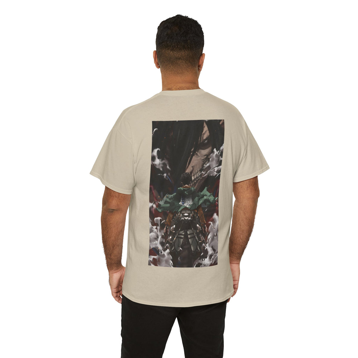 Anime T-Shirt "Eren Jaeger Titan Dualism" PlusVibe (Έως 5XL)