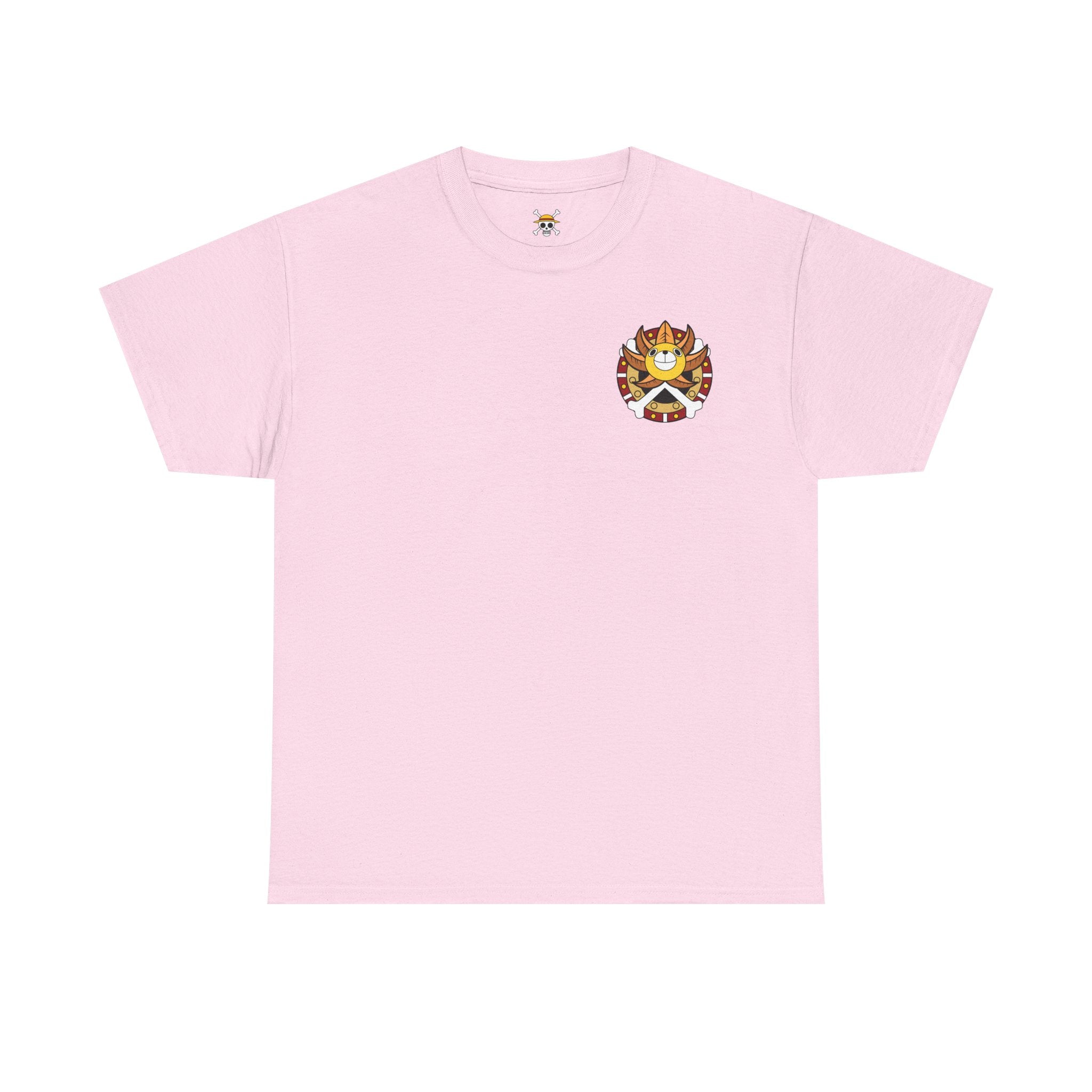 Graphic Anime Μπλούζα Franky – Retro Chest & Back Print