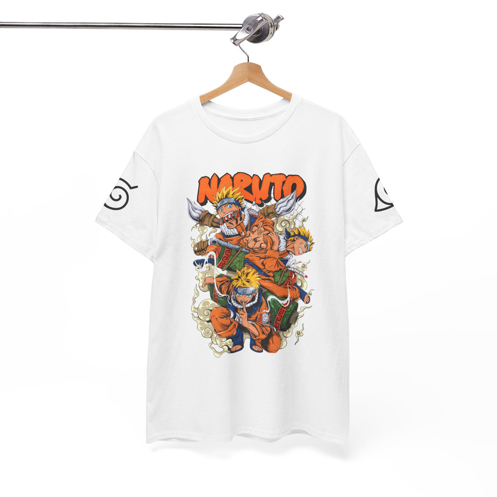 Graphic Anime Μπλούζα Naruto – Premium Character Collage Tee