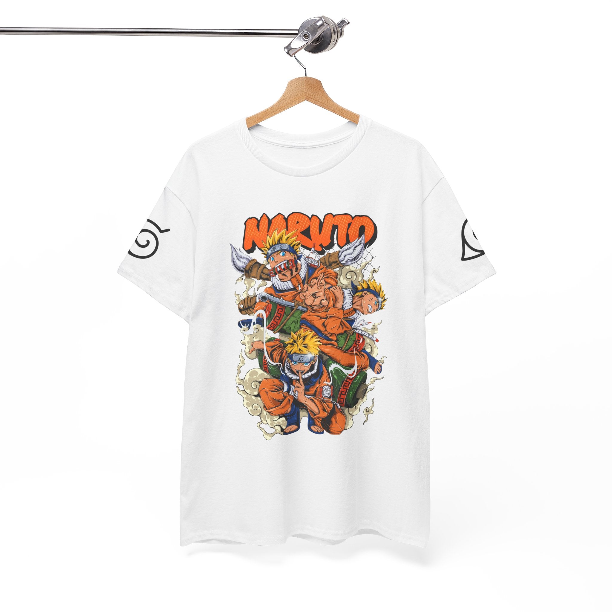 Graphic Anime Μπλούζα Naruto – Premium Character Collage Tee
