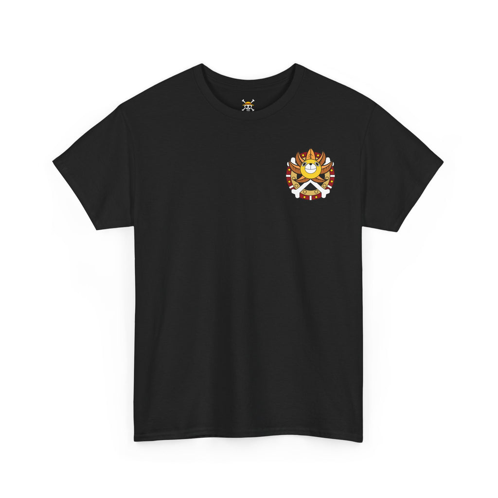 Graphic Anime Μπλούζα Franky – Retro Chest & Back Print