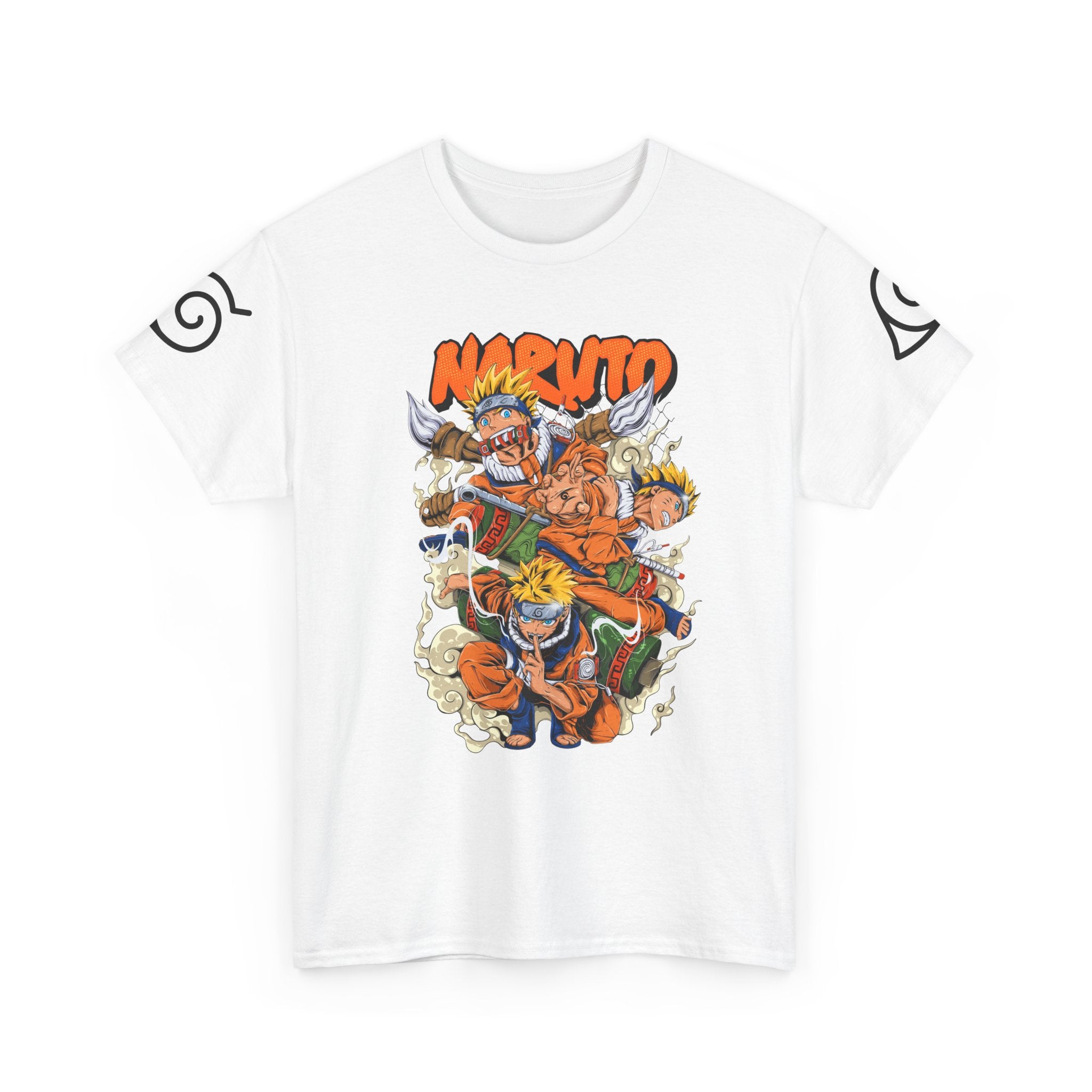 Graphic Anime Μπλούζα Naruto – Premium Character Collage Tee
