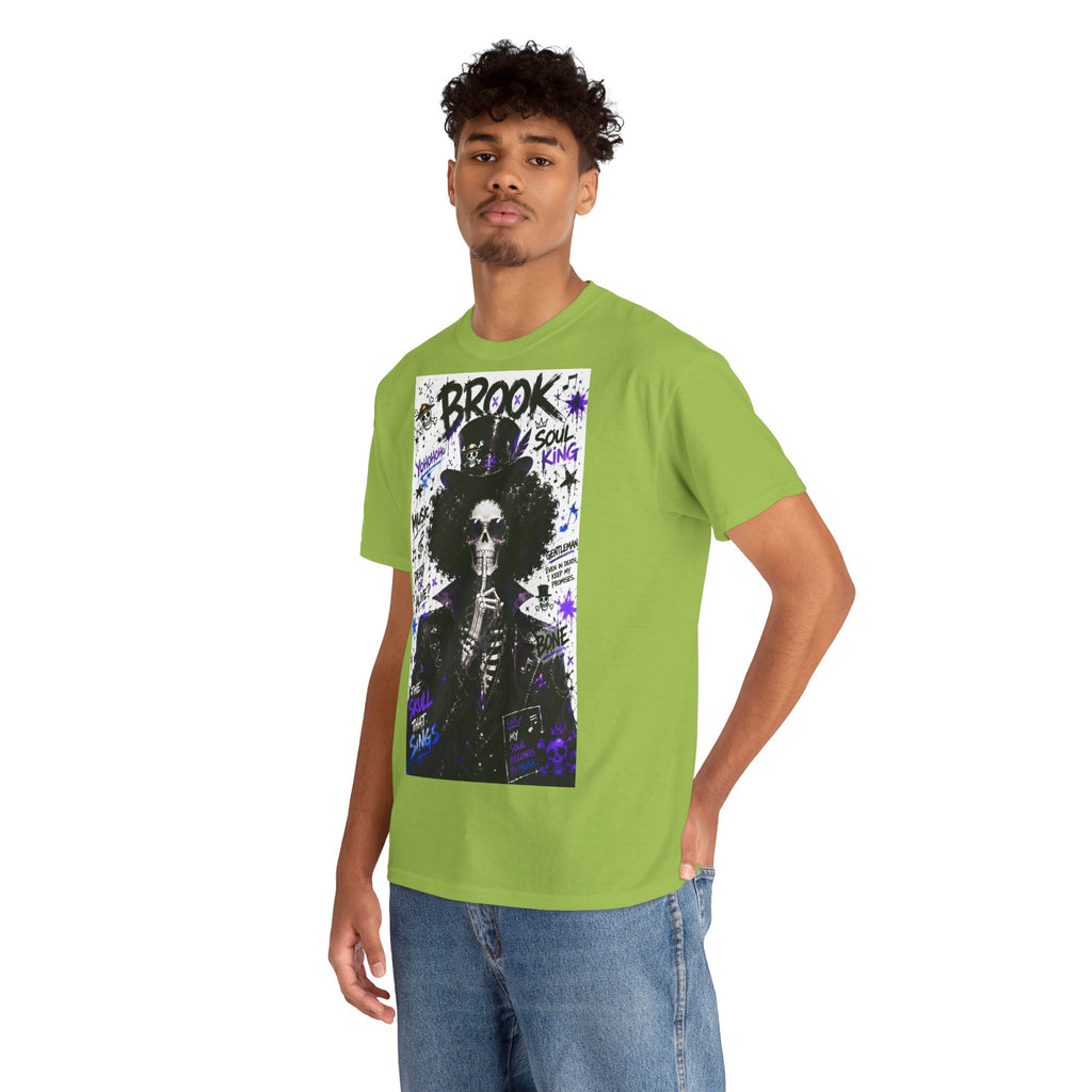 Anime T-Shirt "Soul King Brook Streetwear" PlusVibe (Έως 5XL)